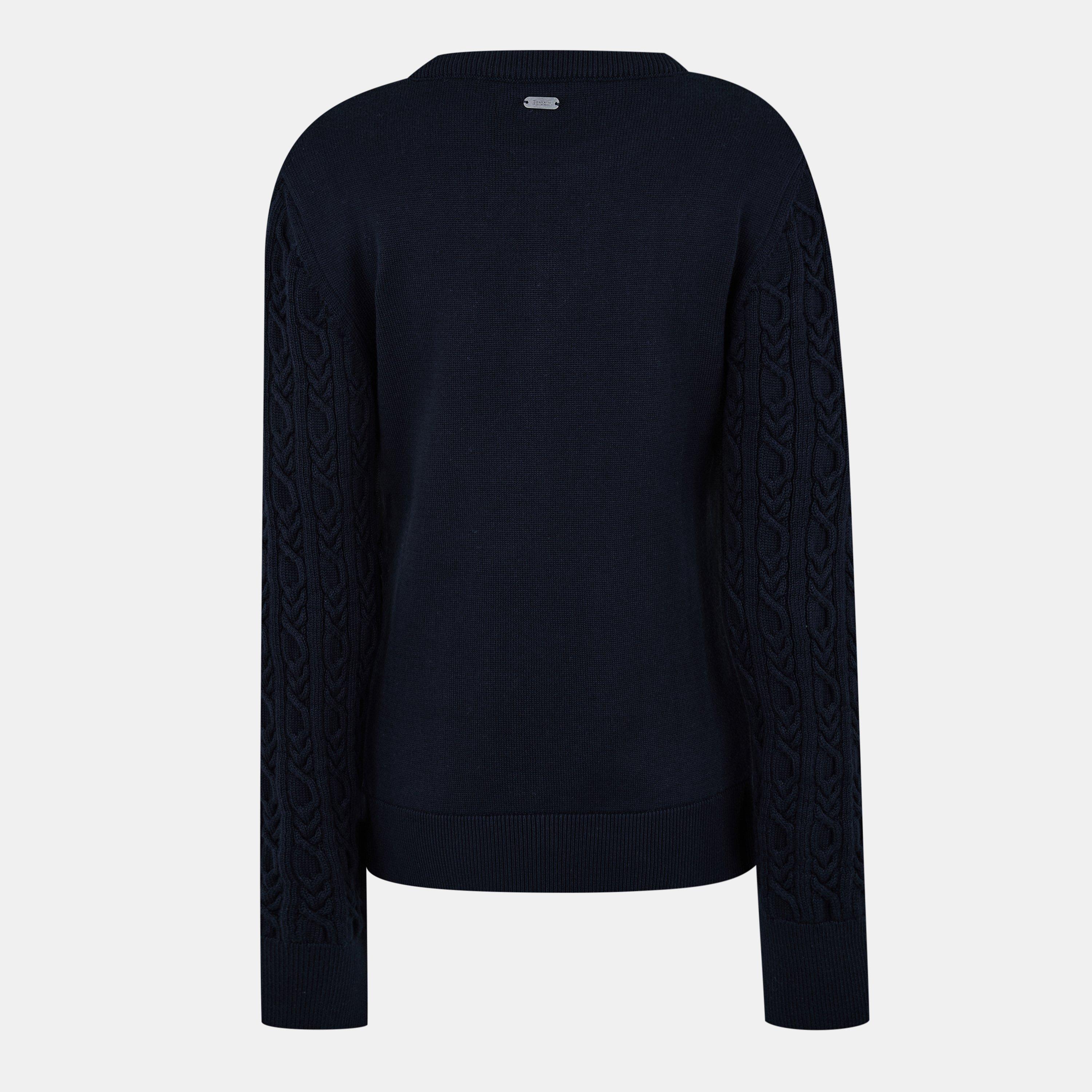 Navy - Barbour - Hampton Knit Sweater - 2