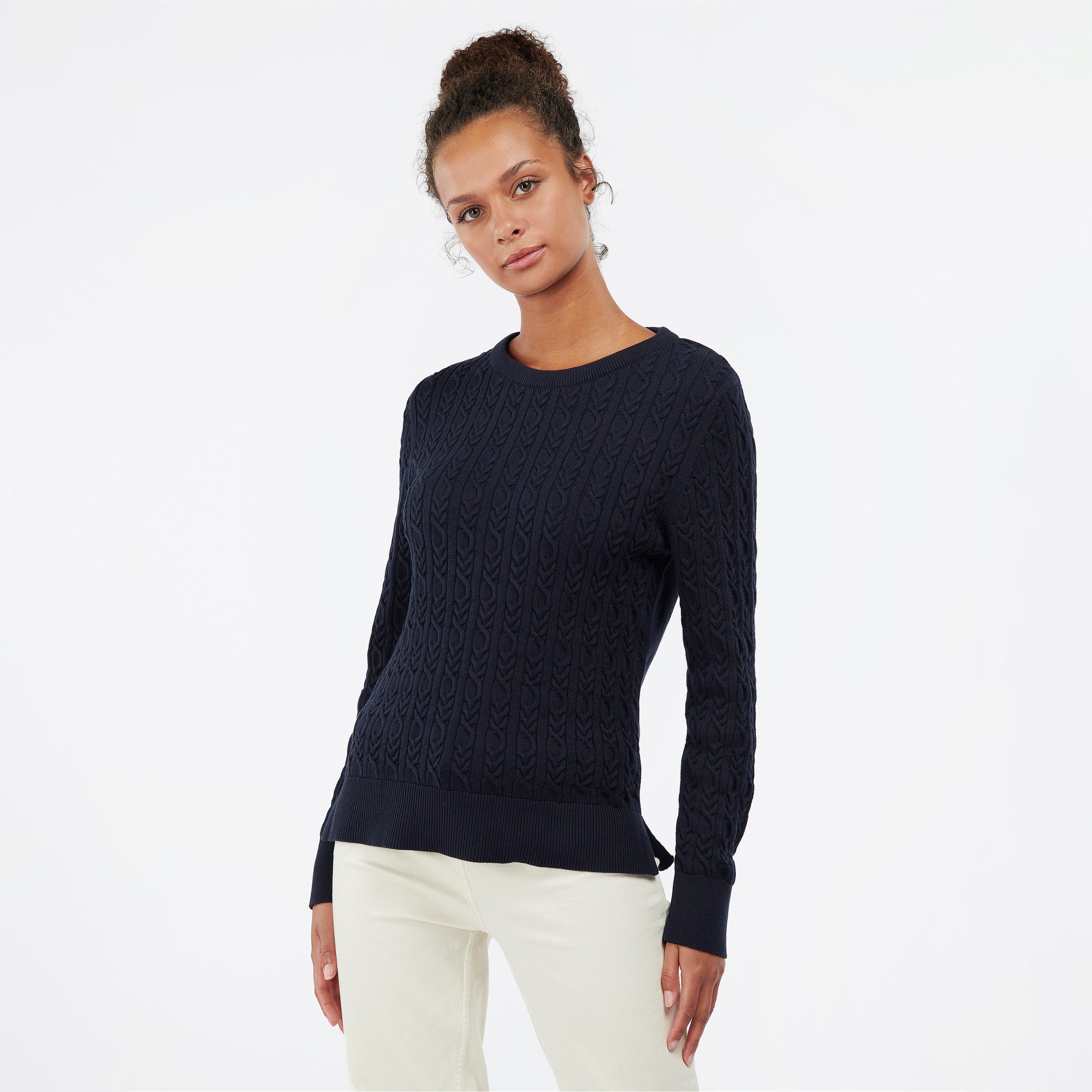 Navy - Barbour - Hampton Knit Sweater - 3