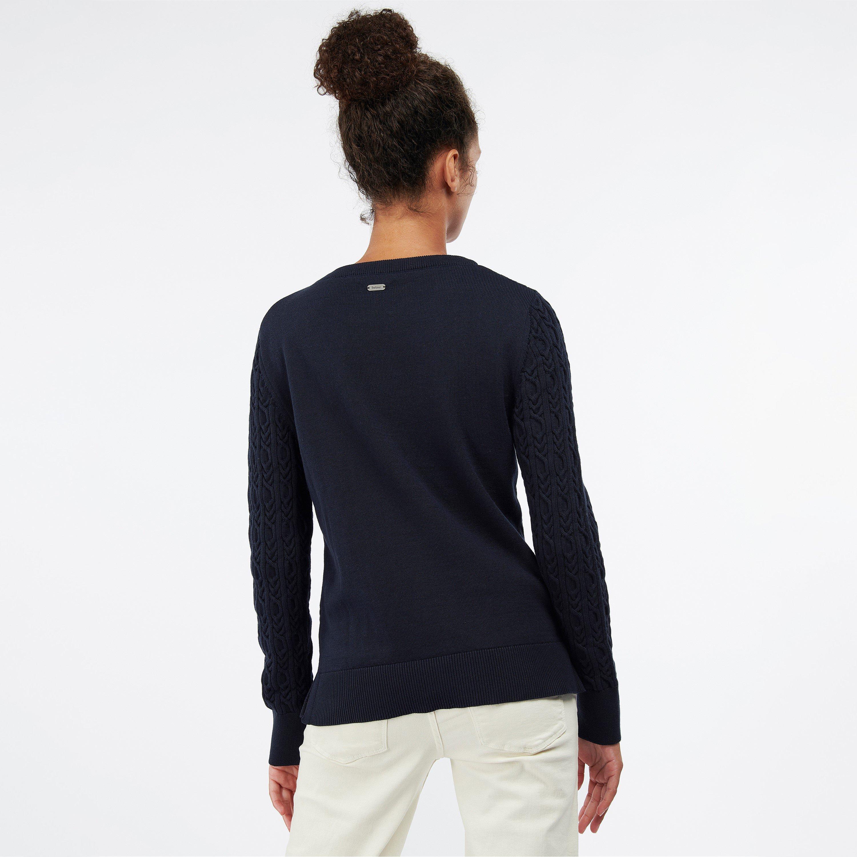 Navy - Barbour - Hampton Knit Sweater - 4