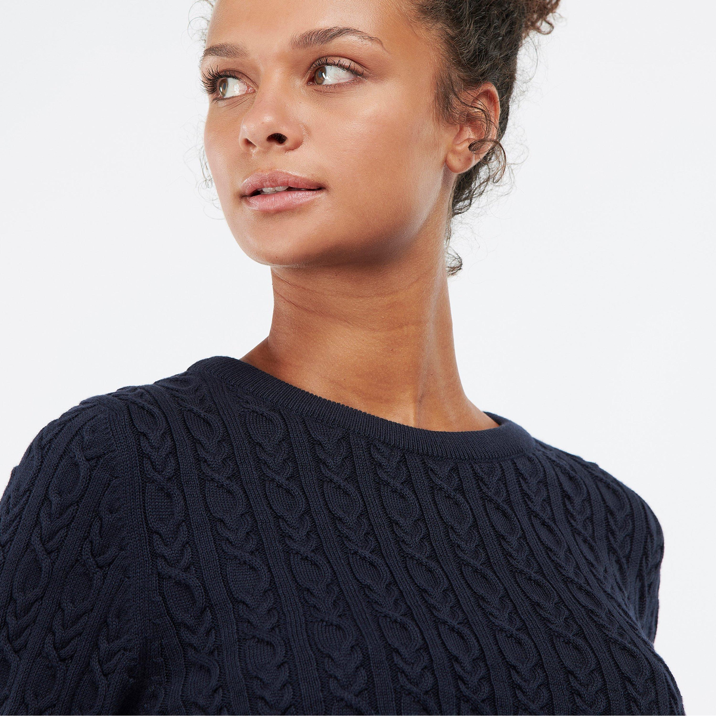Navy - Barbour - Hampton Knit Sweater - 5