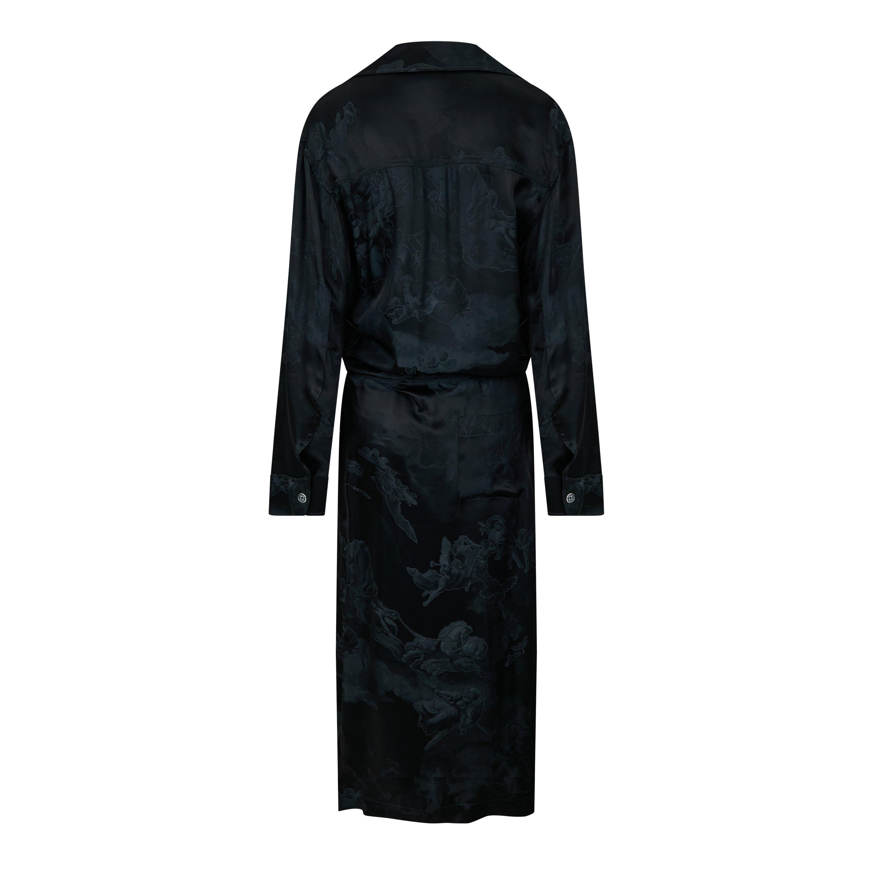 Zwart - Off White - Women's A-Line Dress - 2