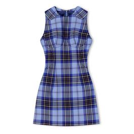 Off White Check Mini Dress