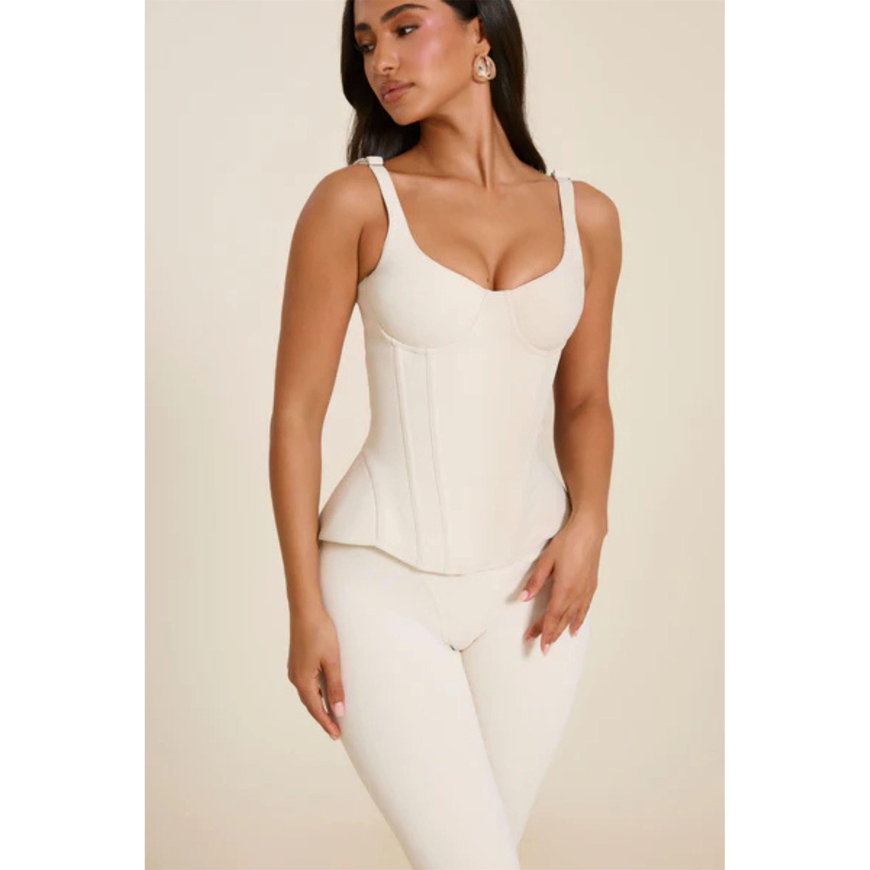 Off White - Mars The Label - Women's Contour Corset Top - 4