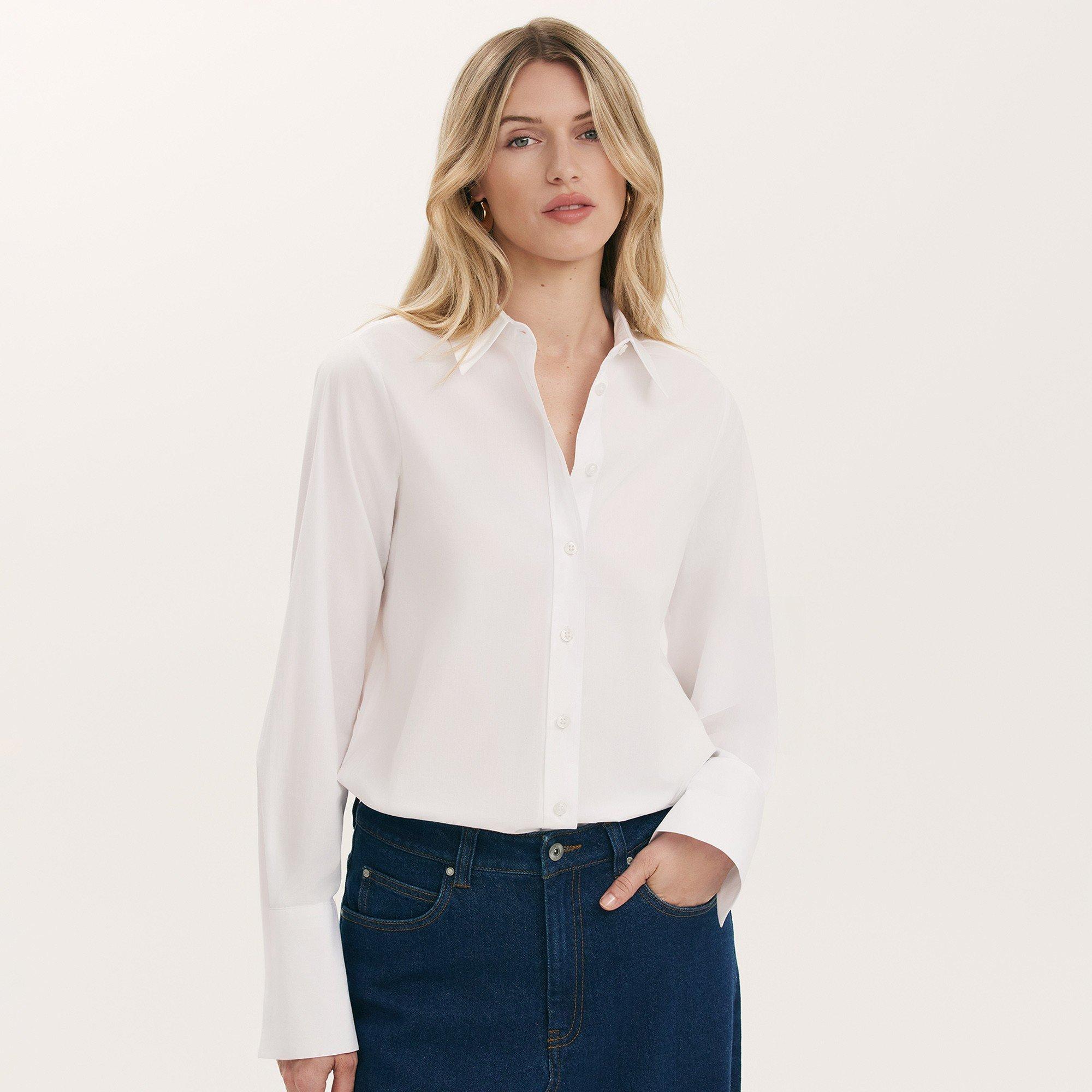 White - Finery - Dillion Shirt - 2