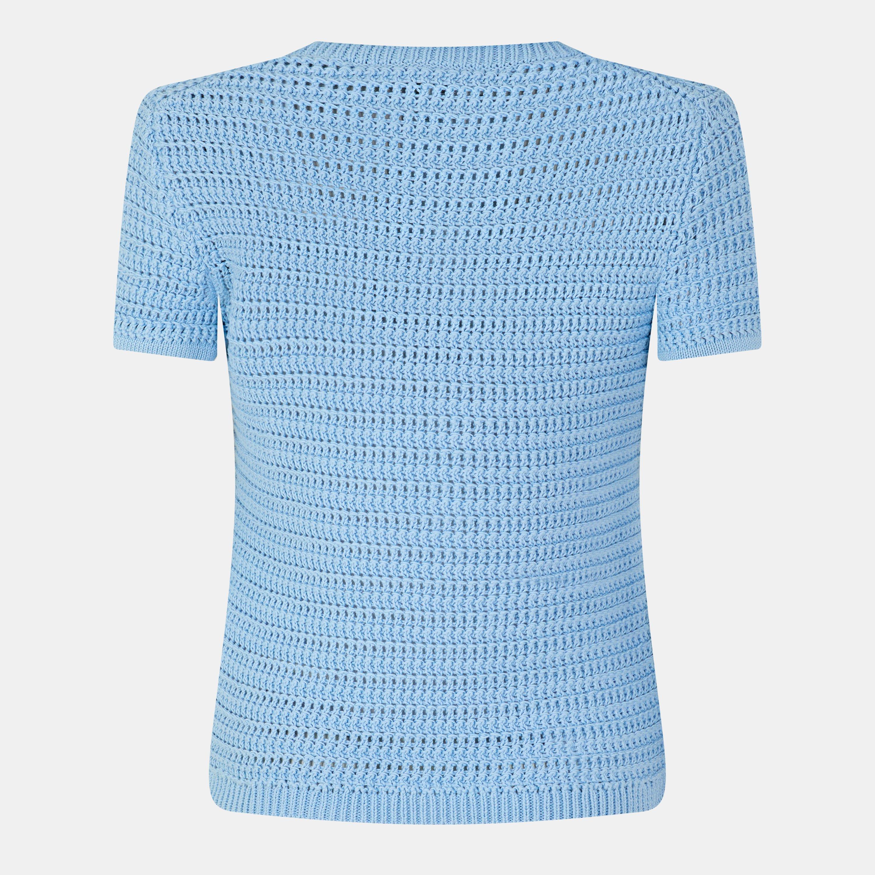 Softy Blue - Chloe - Women's Gentle Stretch Tailored Fit Baby Tee - 2