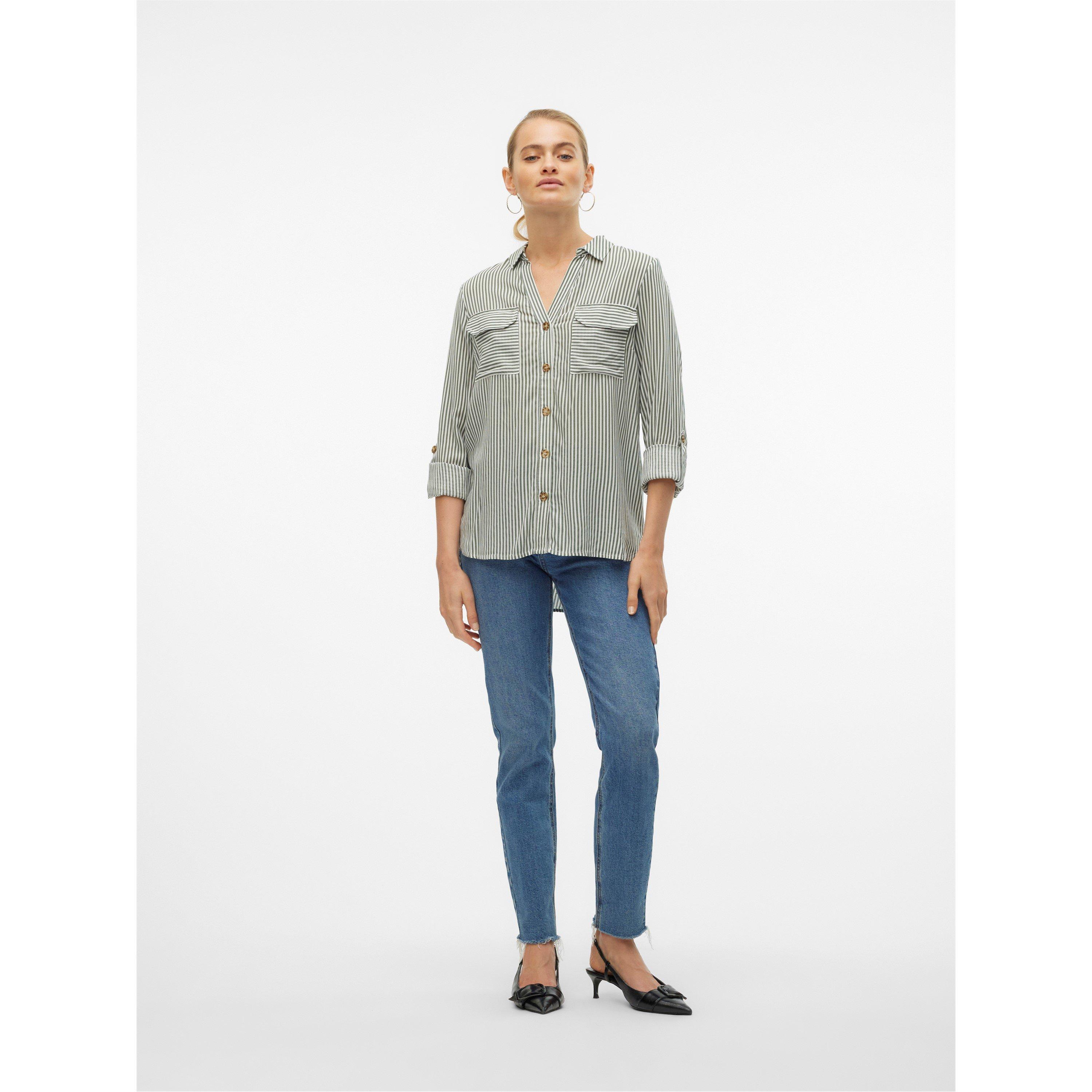 Laurel Wreath - Vero Moda - Women's Long-Sleeve Plain Shirt - 3