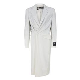 Off White Blazer Dress