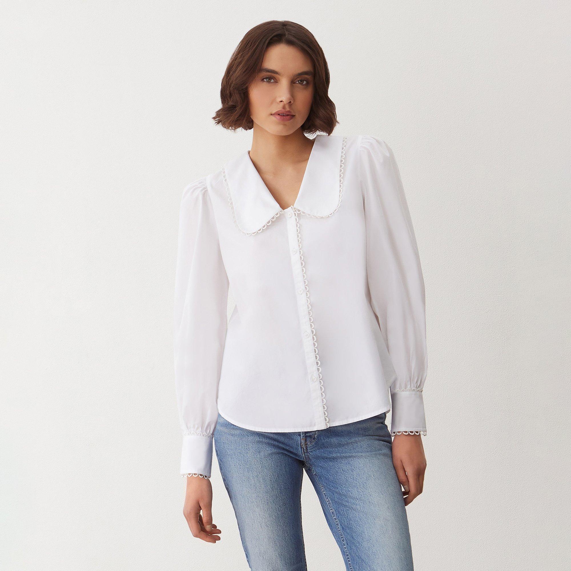 White - Finery - Rosella Shirt - 2