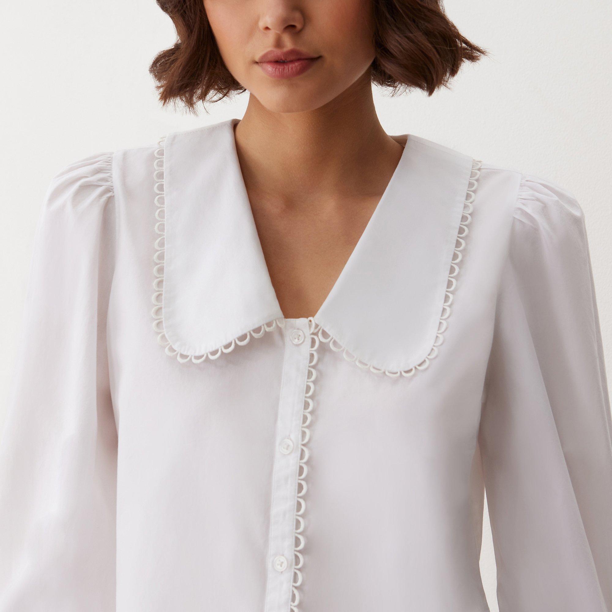 White - Finery - Rosella Shirt - 4