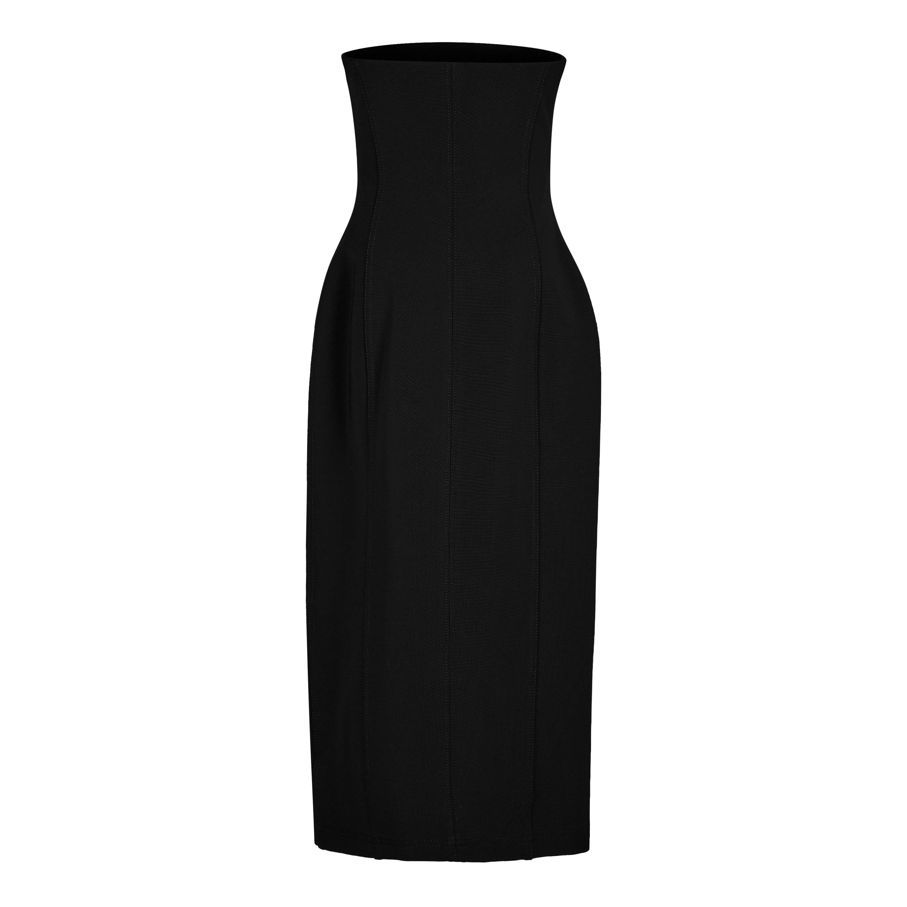 Off White Women's Fitted Stretch Bodycon Dress