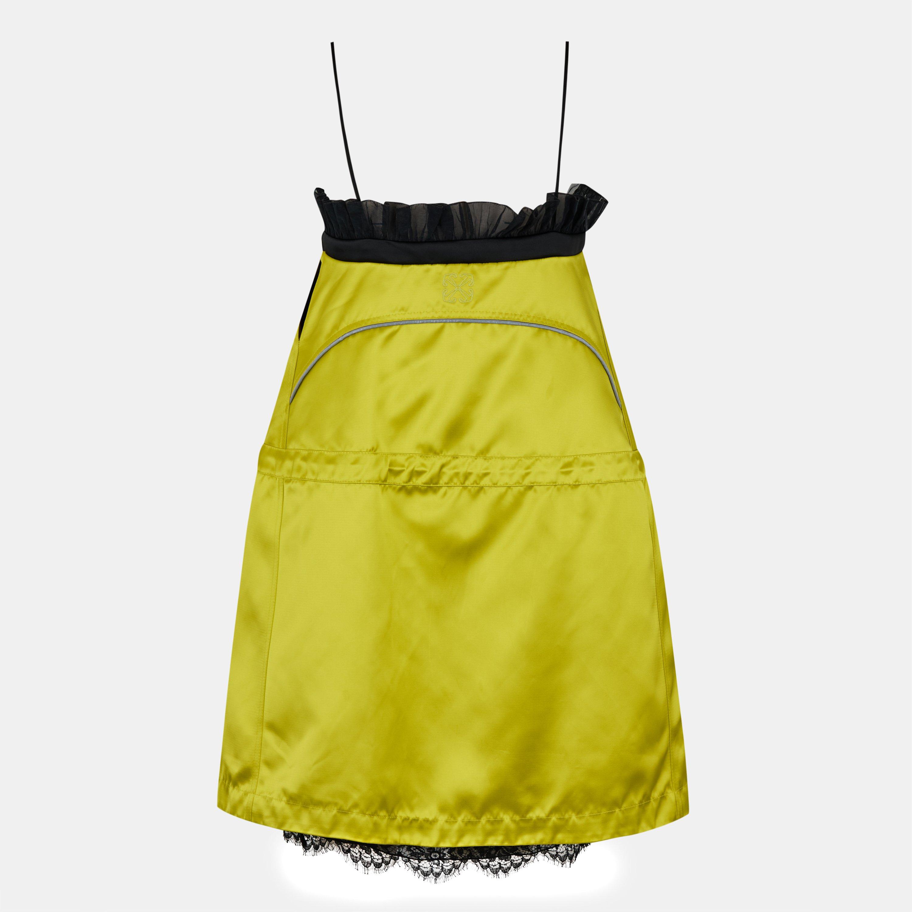 Olive - Off White - Women's Mini Dress - 2