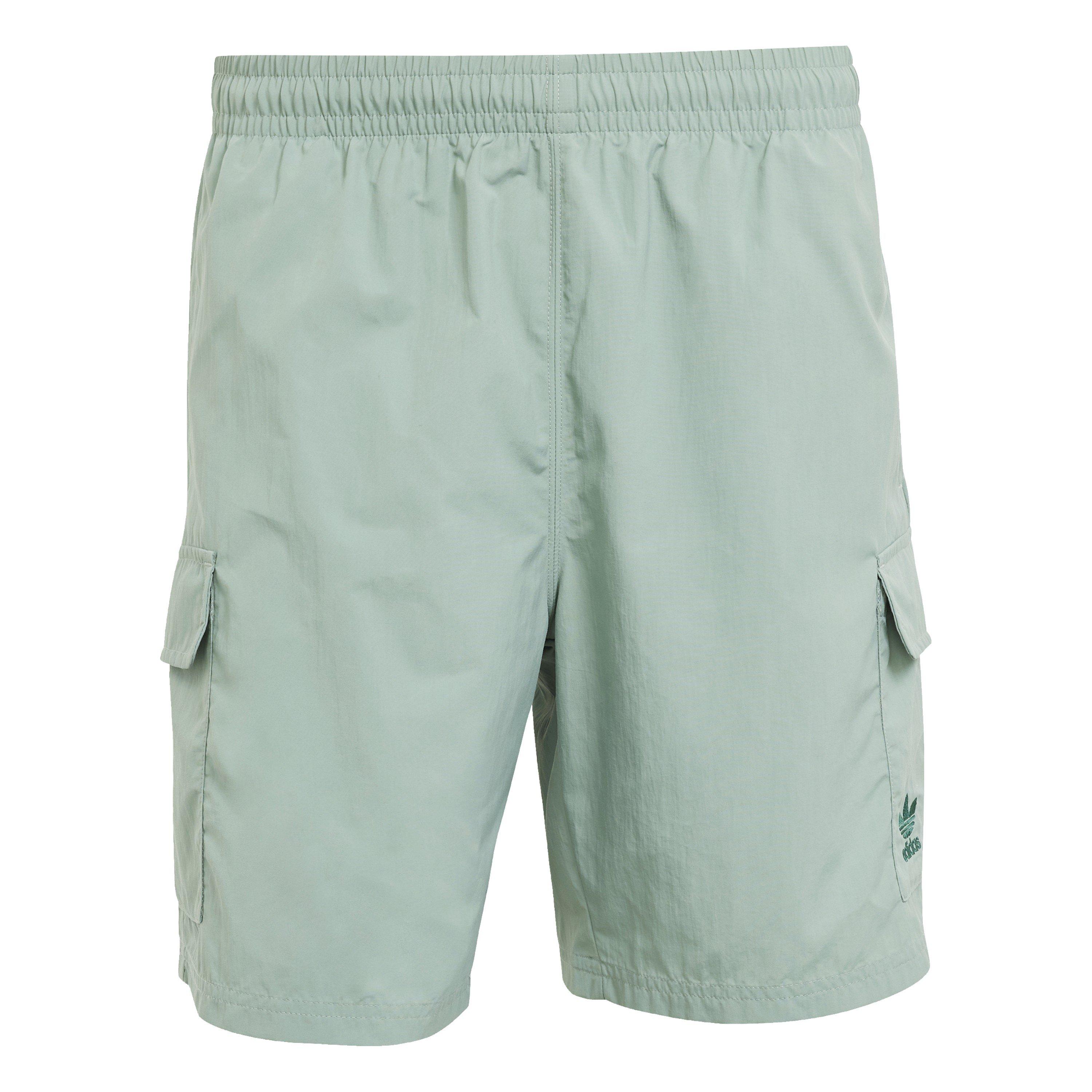 Silver Green - adidas Originals - Ess Wvn Short Sn99 - 1