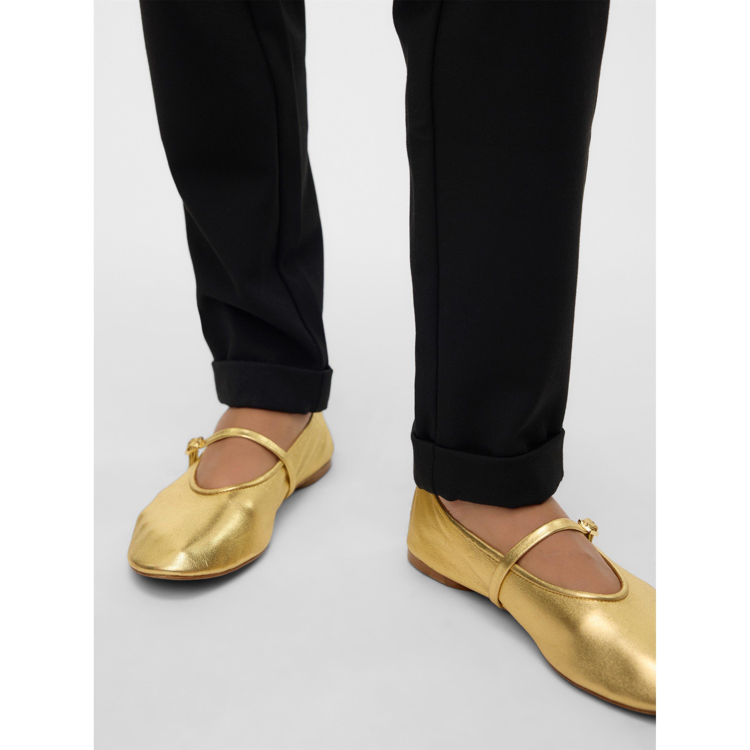 Schwarz - Vero Moda - Maya Solid Colour Tailored Trousers - 5