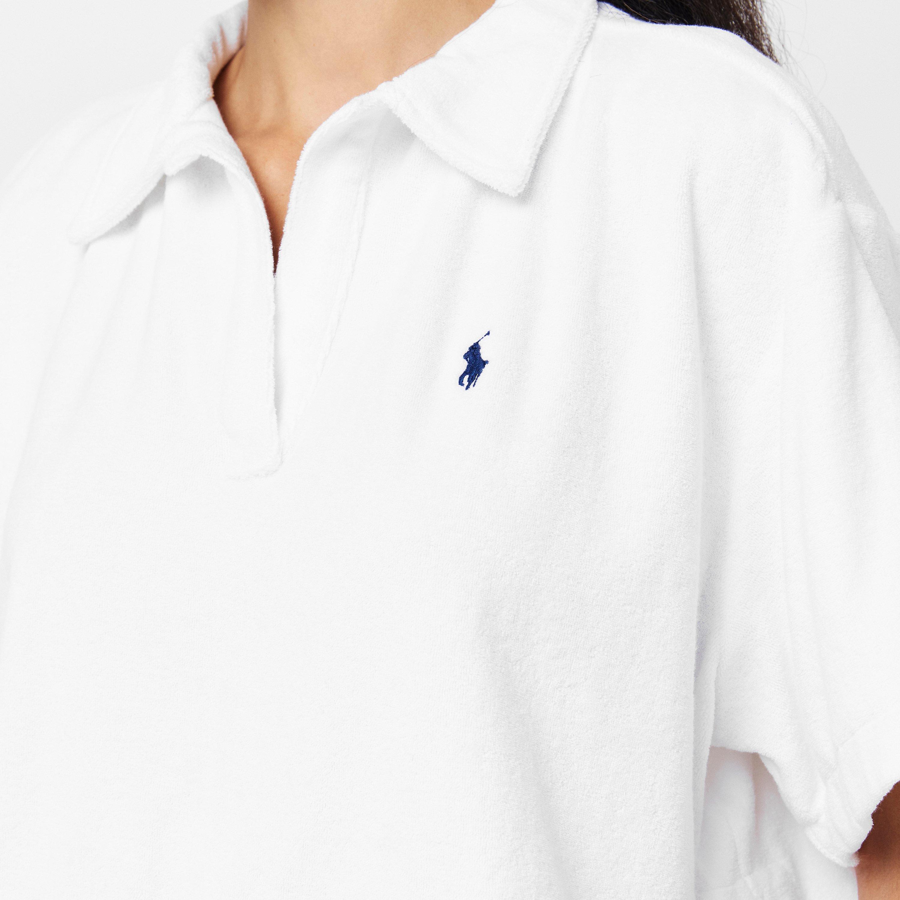 White - Polo Ralph Lauren - Women's Shirred Ring Front Beach Shorts - 5