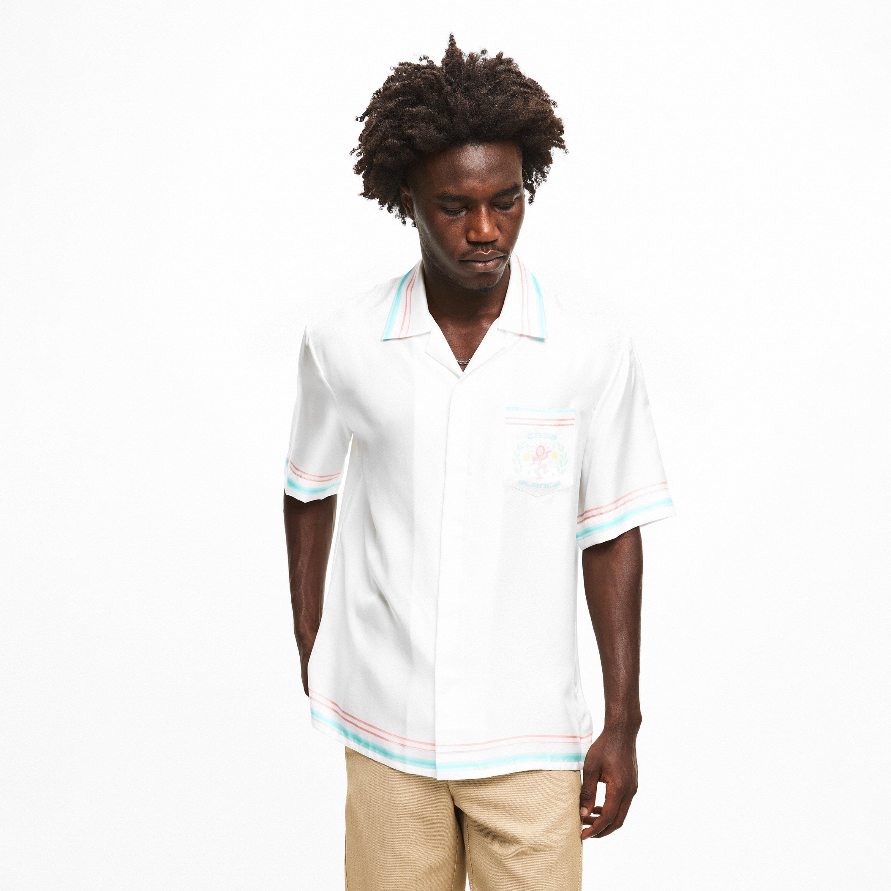 White - Casablanca - Casa Dance Joy Shirt Sn62 - 3