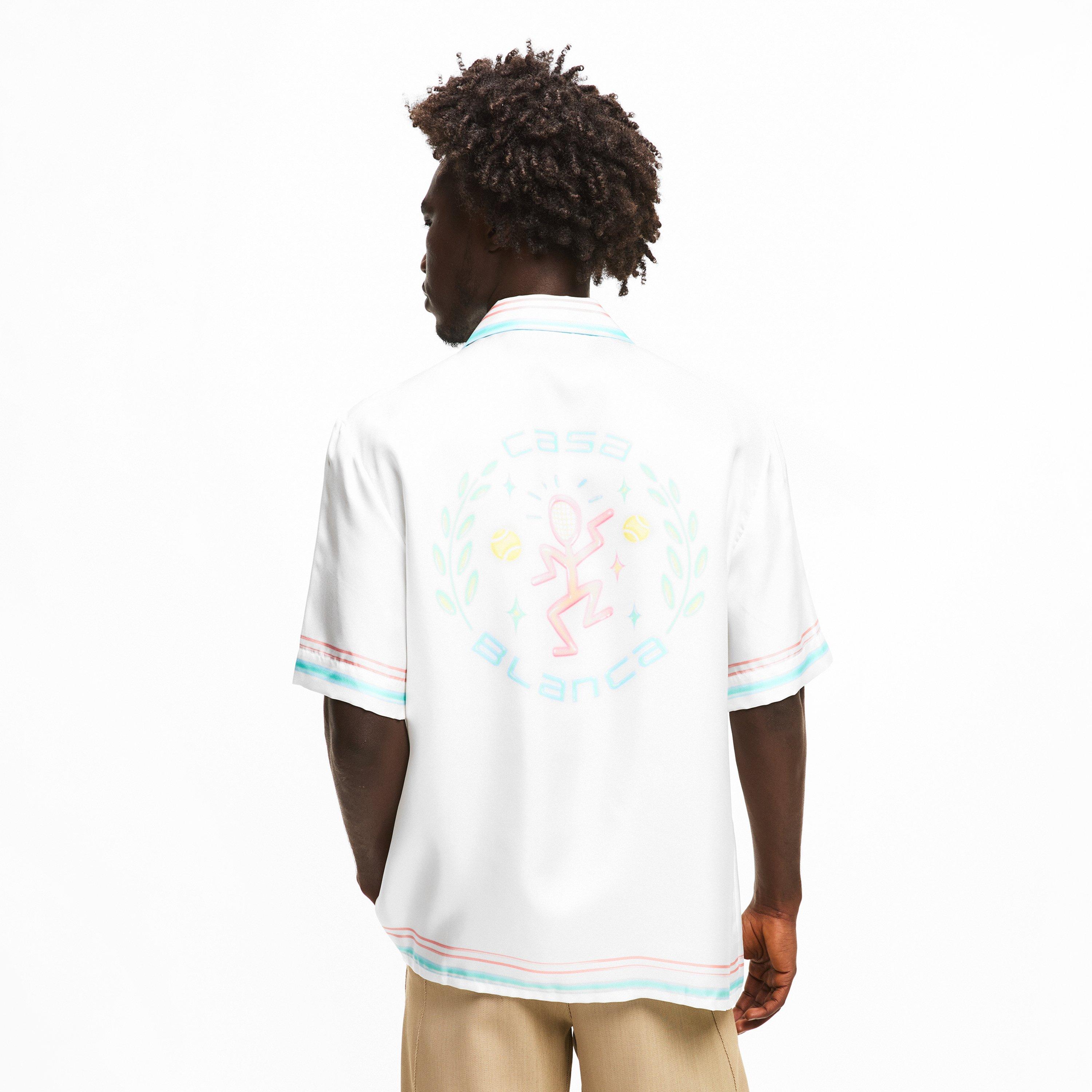 White - Casablanca - Casa Dance Joy Shirt Sn62 - 4