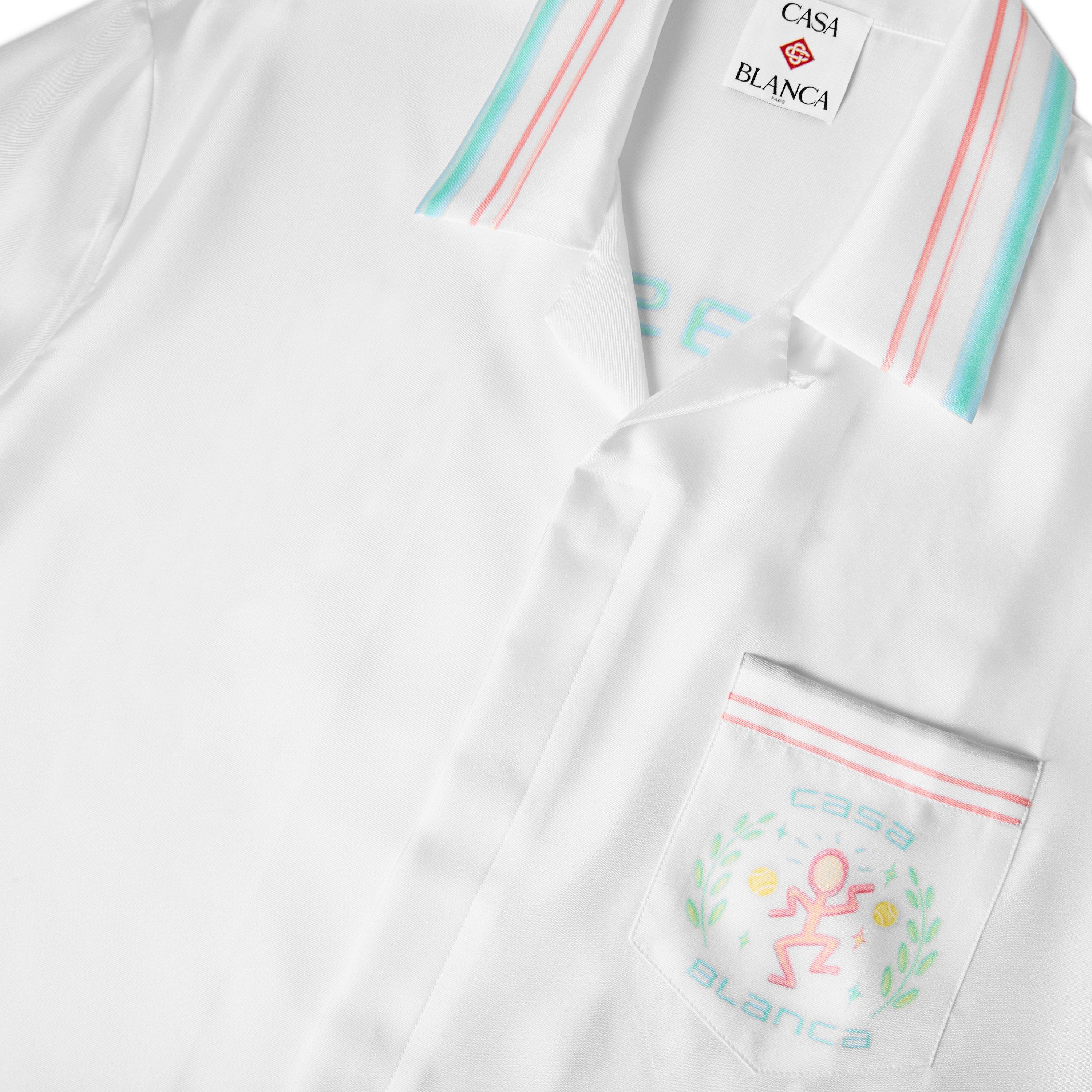 White - Casablanca - Casa Dance Joy Shirt Sn62 - 5