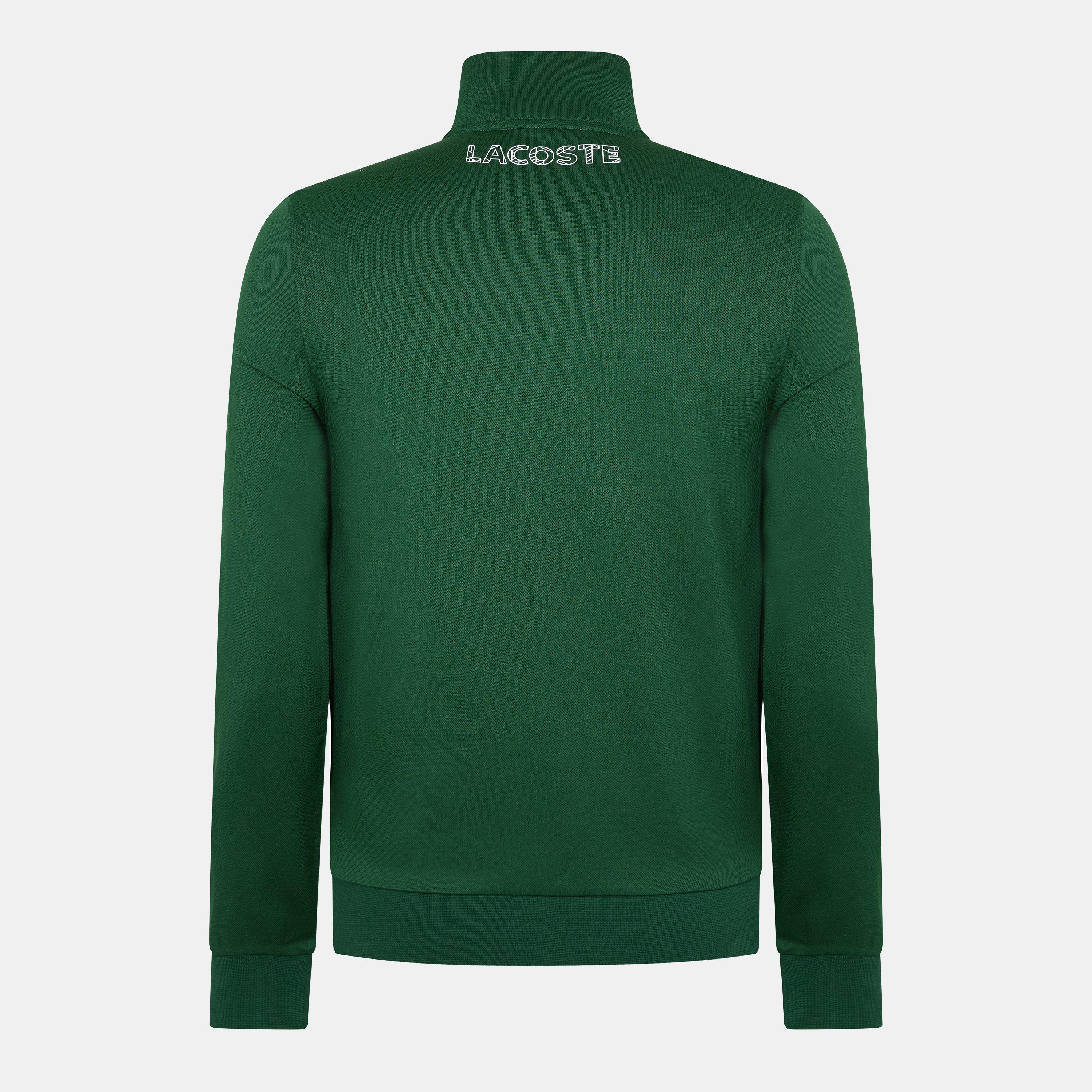 Green/Wht/Nvy - Lacoste - Crew Neck Jumper - 2