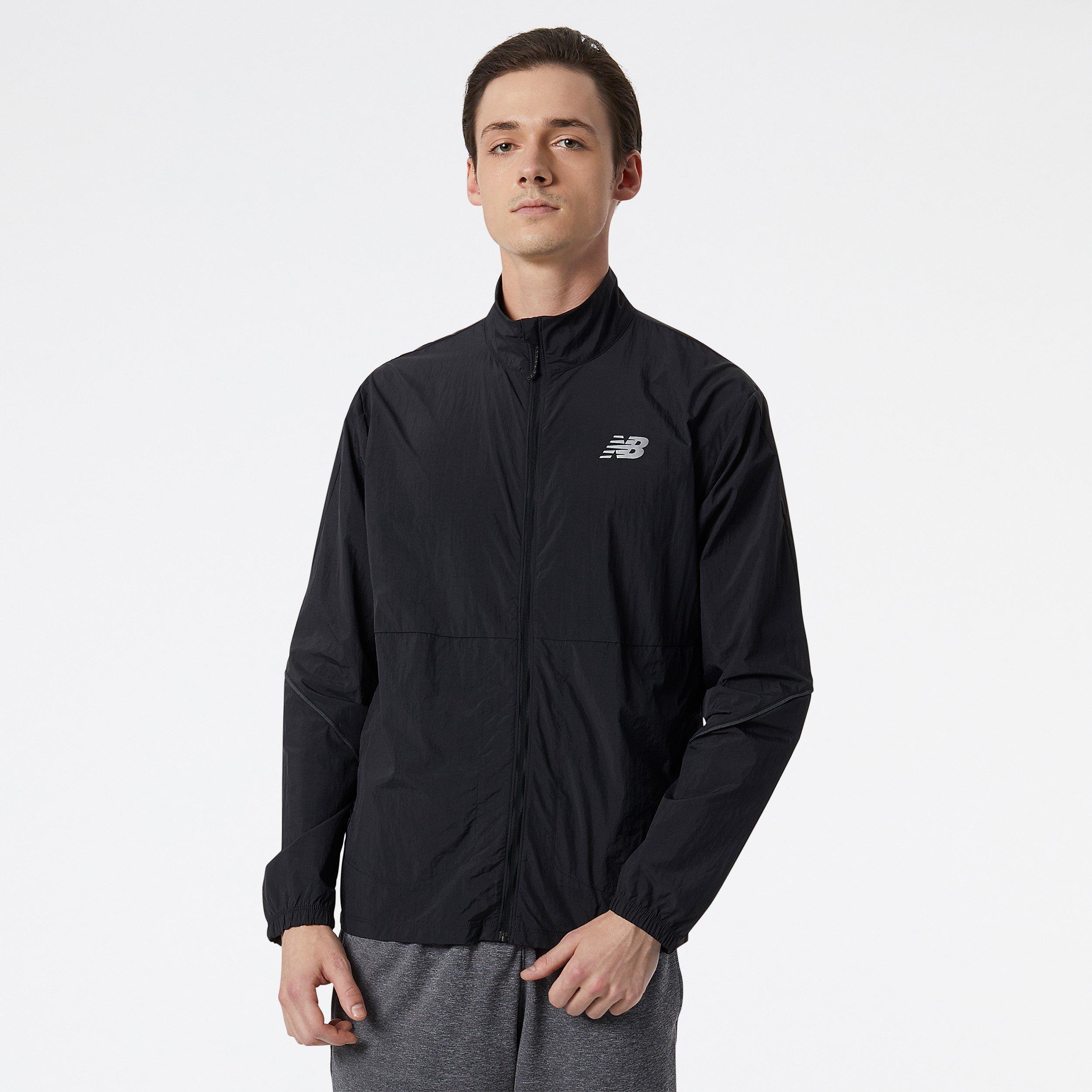 Preto - New Balance - Balance Impact Run Jacket Mens - 3