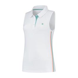 K Swiss Sleeveless Performance Polo Shirt Womens