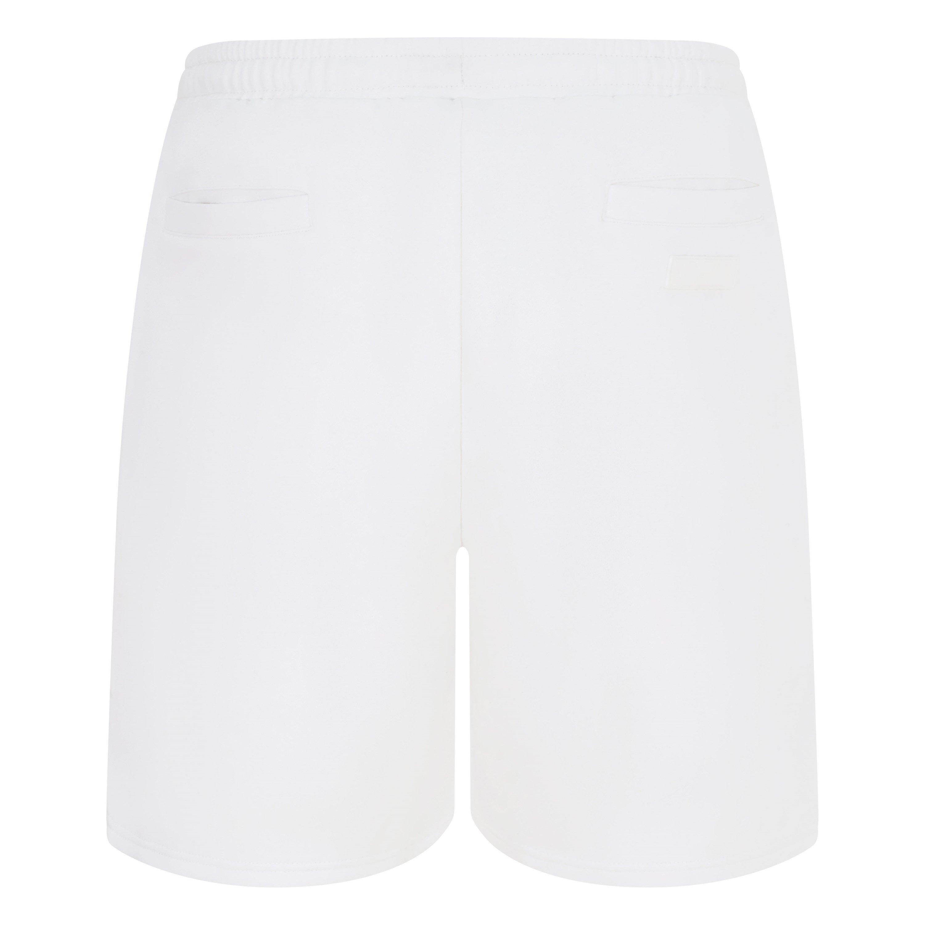 Weiß - Blank Essentials - Blank Puff Print T-shirt Short Set - 9