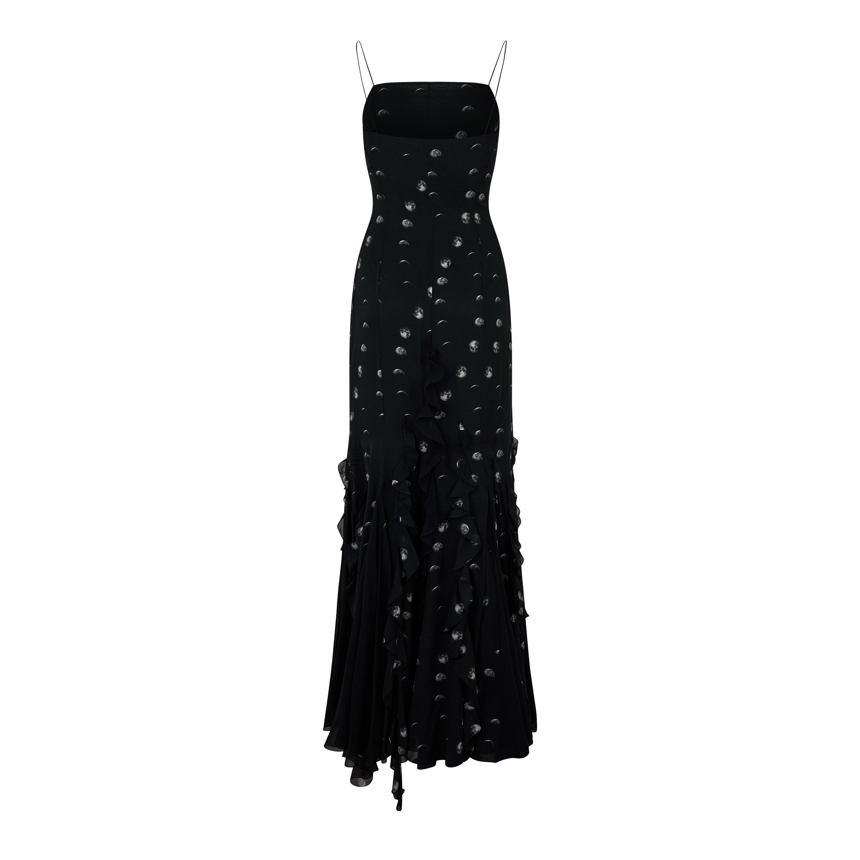 Black/White - Off White - Women's Slinky Dress - 2