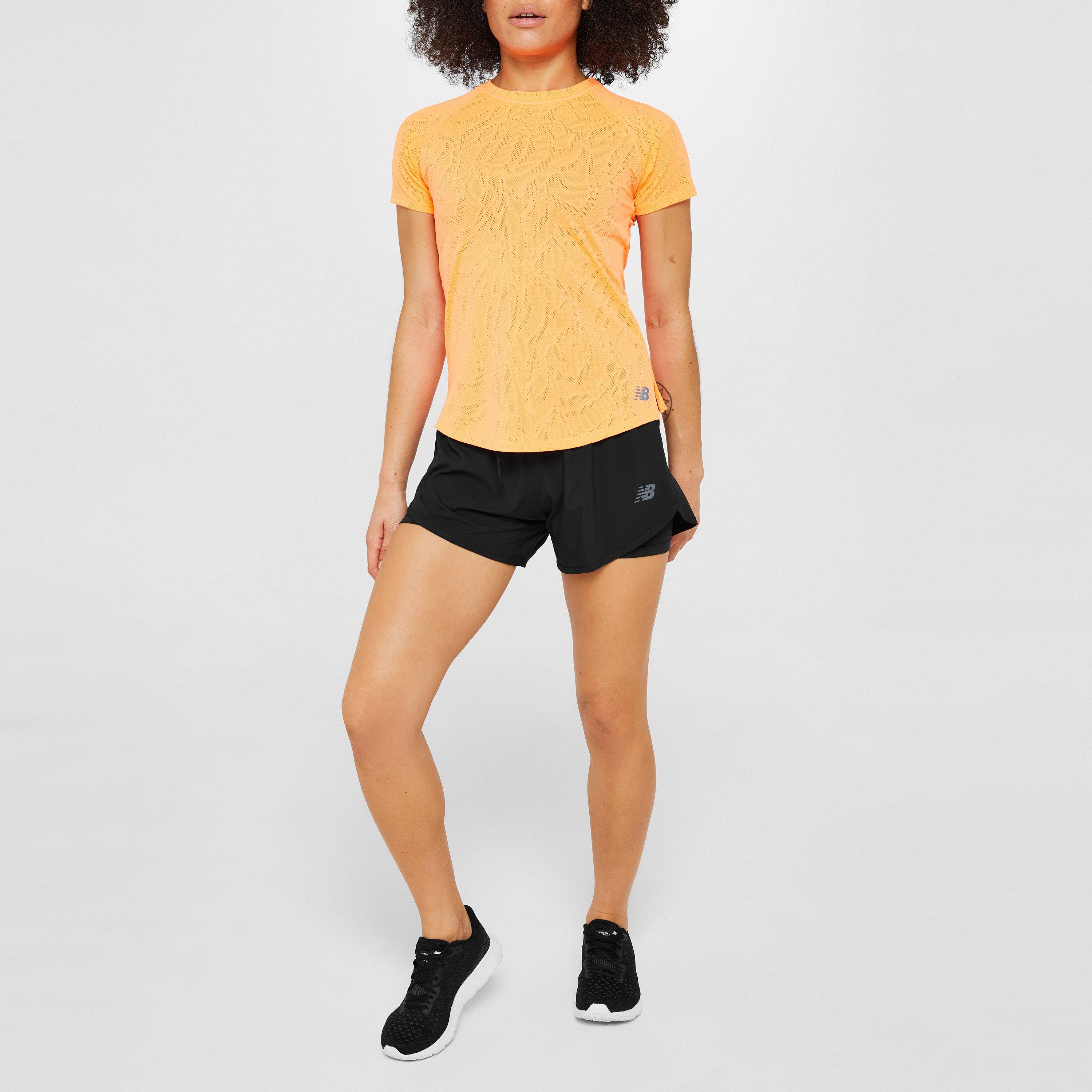 Schwarz - New Balance - 3 Inch 2in1 Shorts Ladies - 2