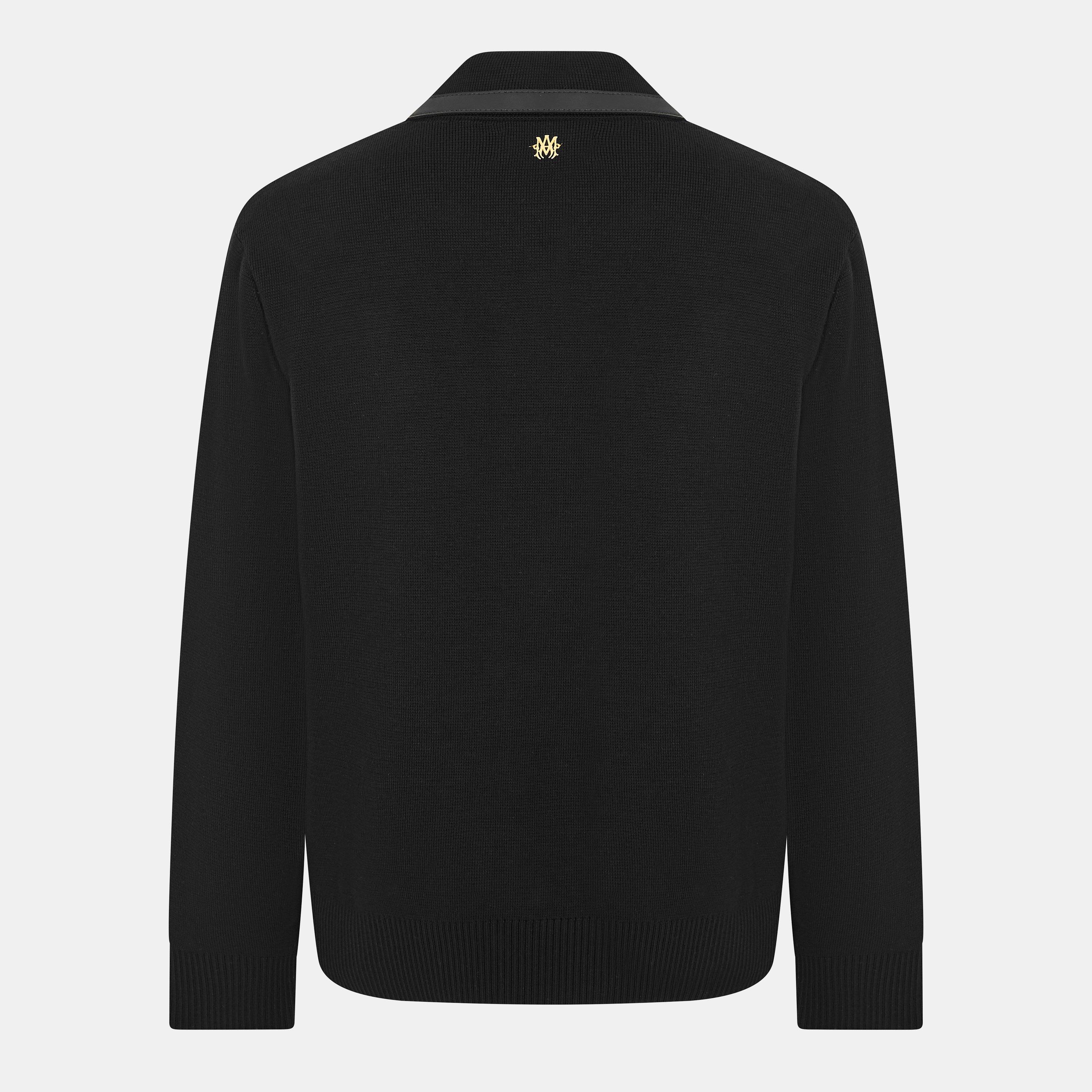 Black - Amiri - Men's Patch Cardigan - 2