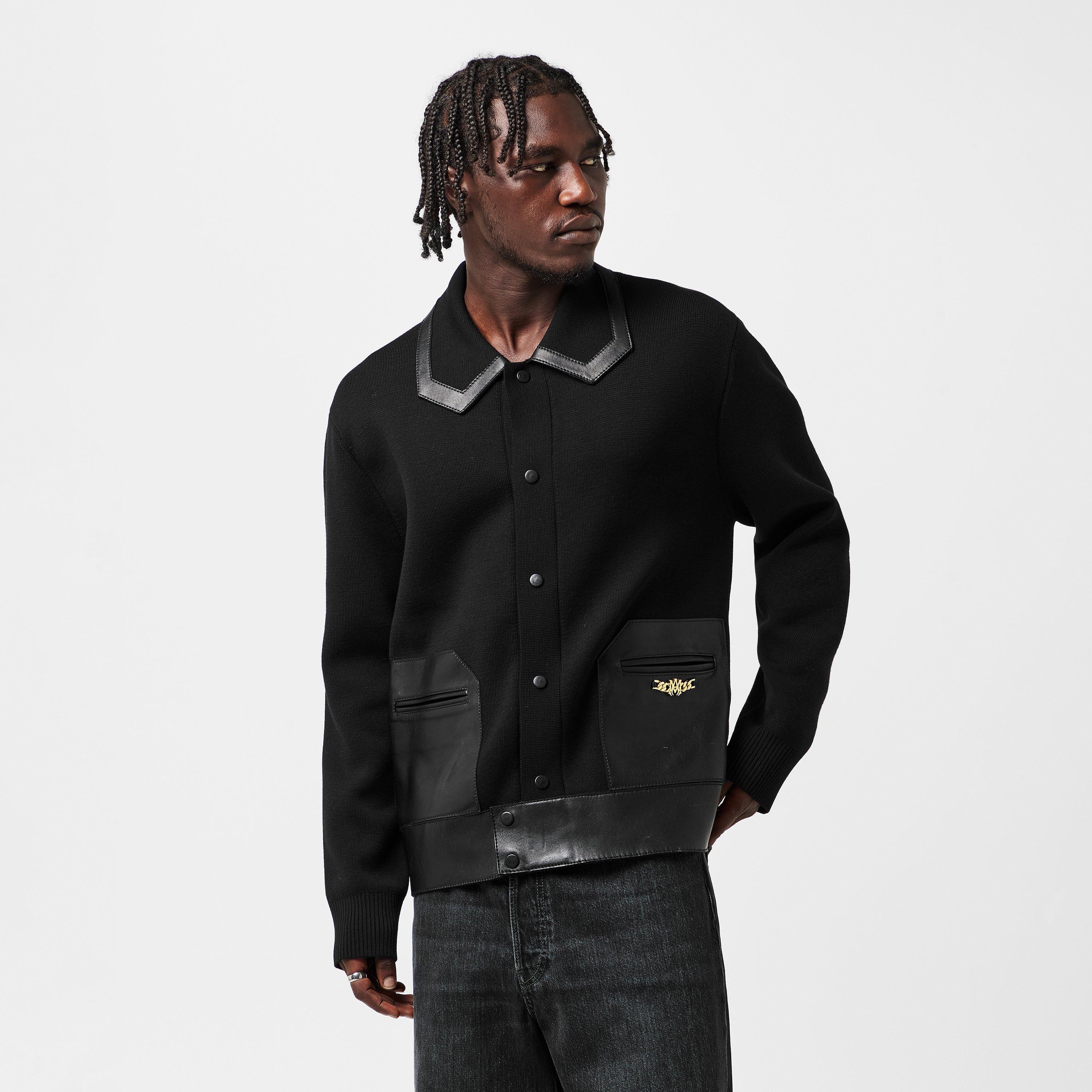 Black - Amiri - Men's Patch Cardigan - 3