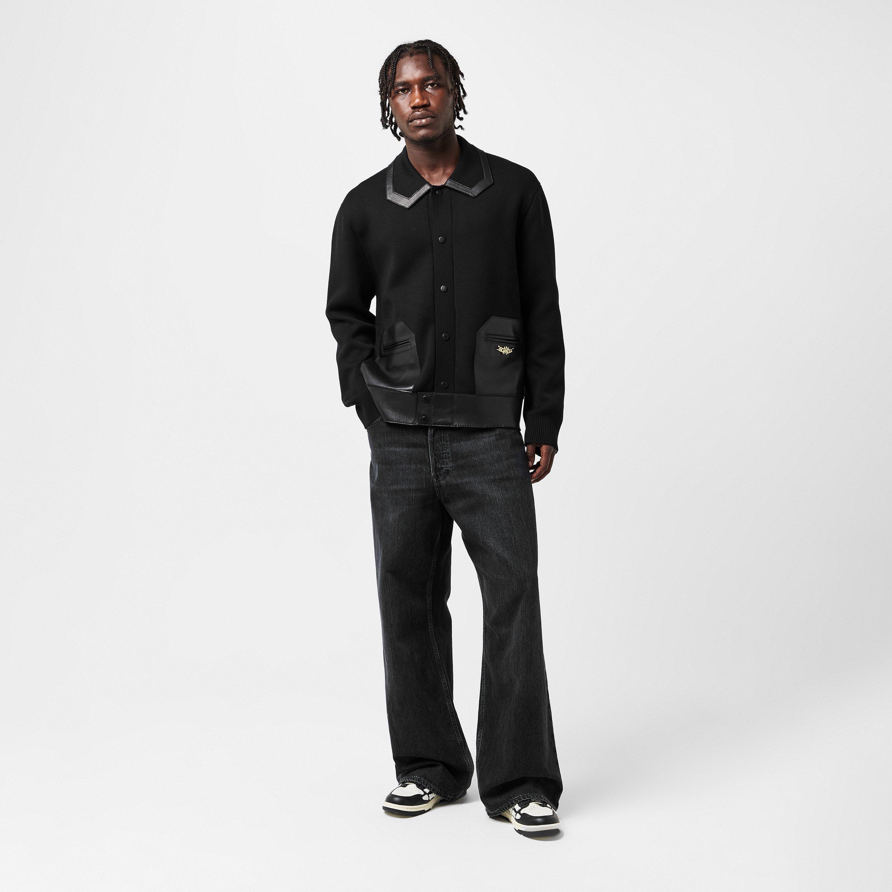 Black - Amiri - Men's Patch Cardigan - 6