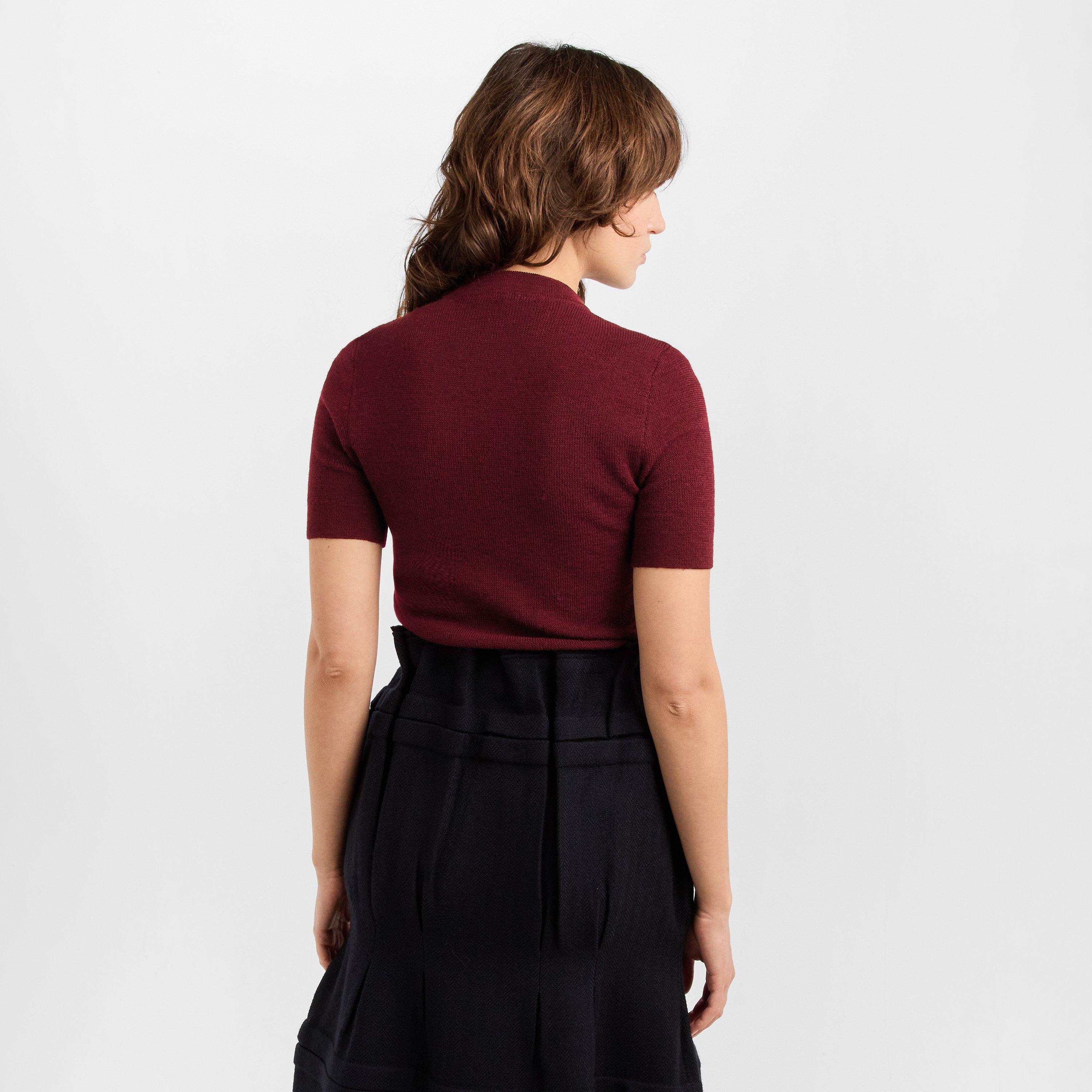 Amaranto - Prada - Women's Crew Neck Jumper - 4