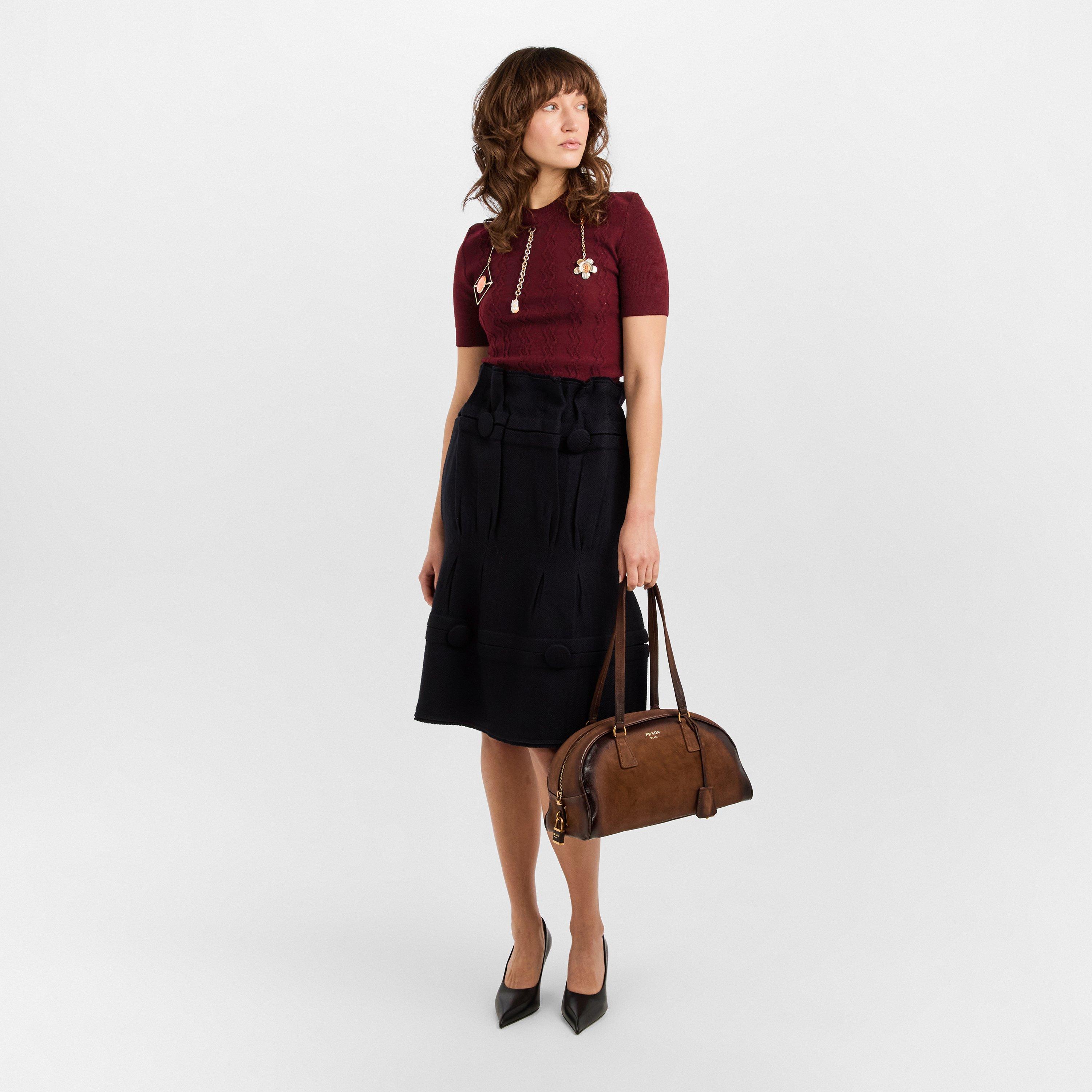 Amaranto - Prada - Women's Crew Neck Jumper - 6