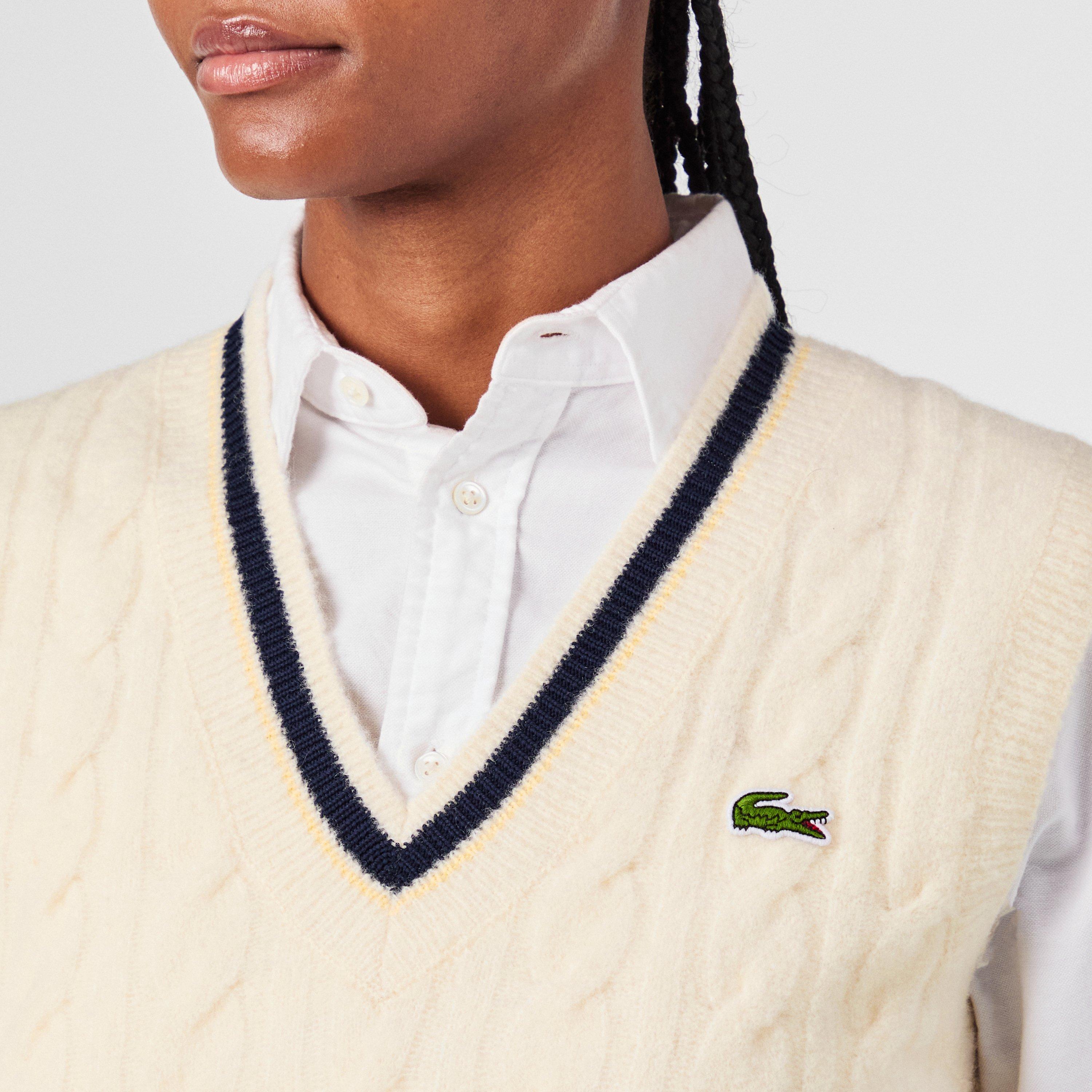 Laponie - Lacoste - Women's Knitted Sweater Vest - 5