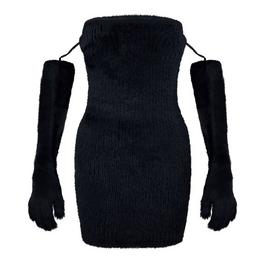 Off White Women's Knit Mini Dress