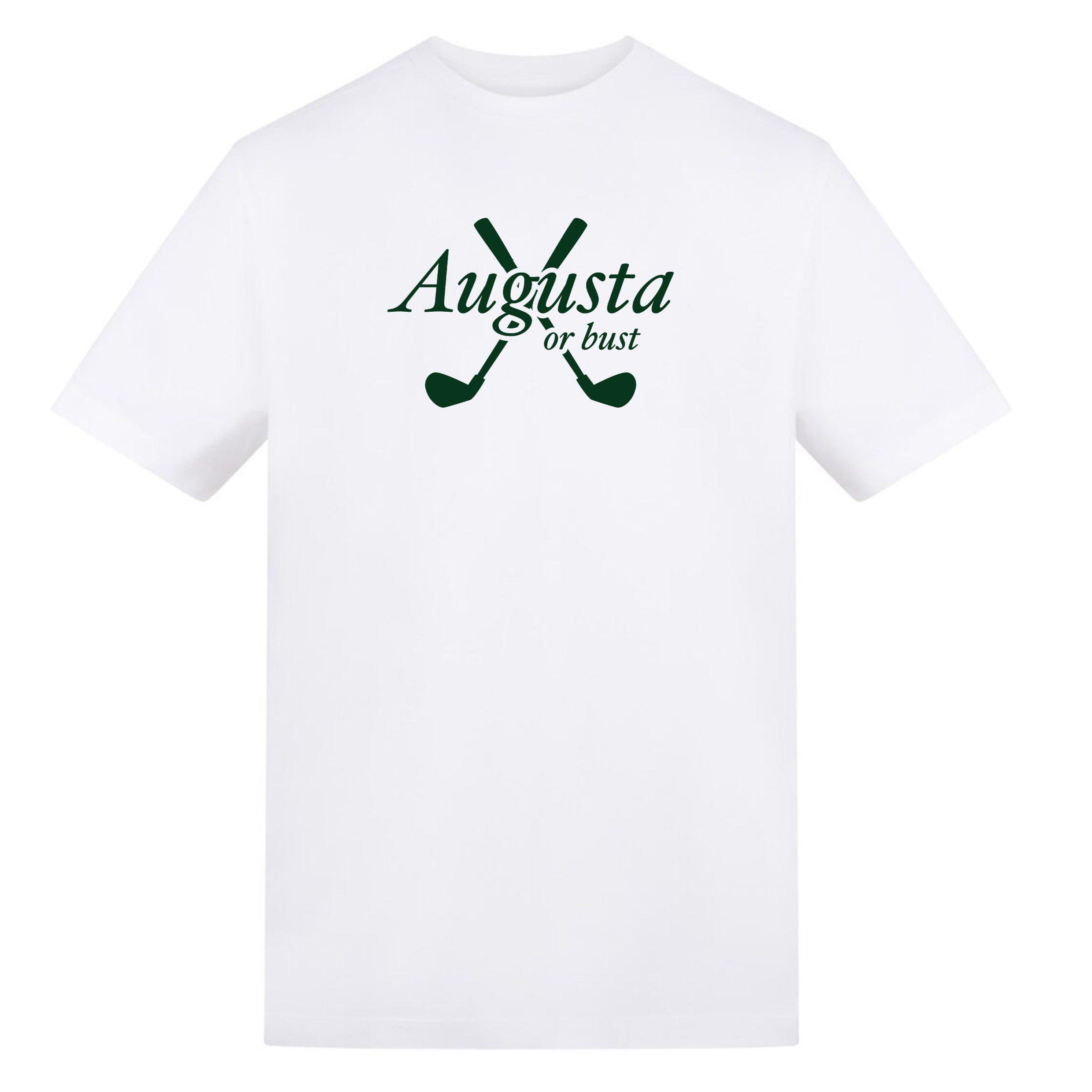 Adults Printed Golf Masters Tee