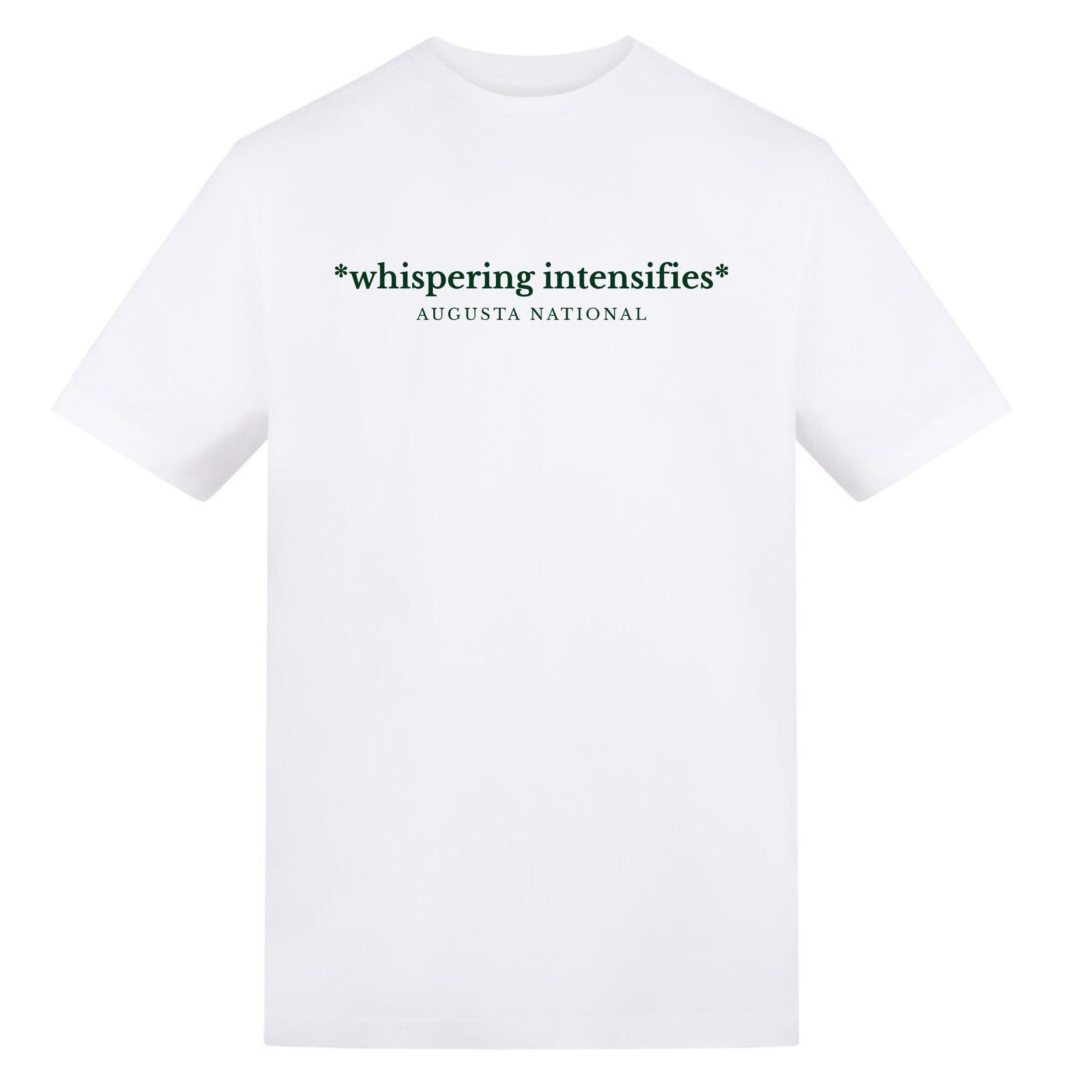 AWD Adults Printed Golf Masters Tee