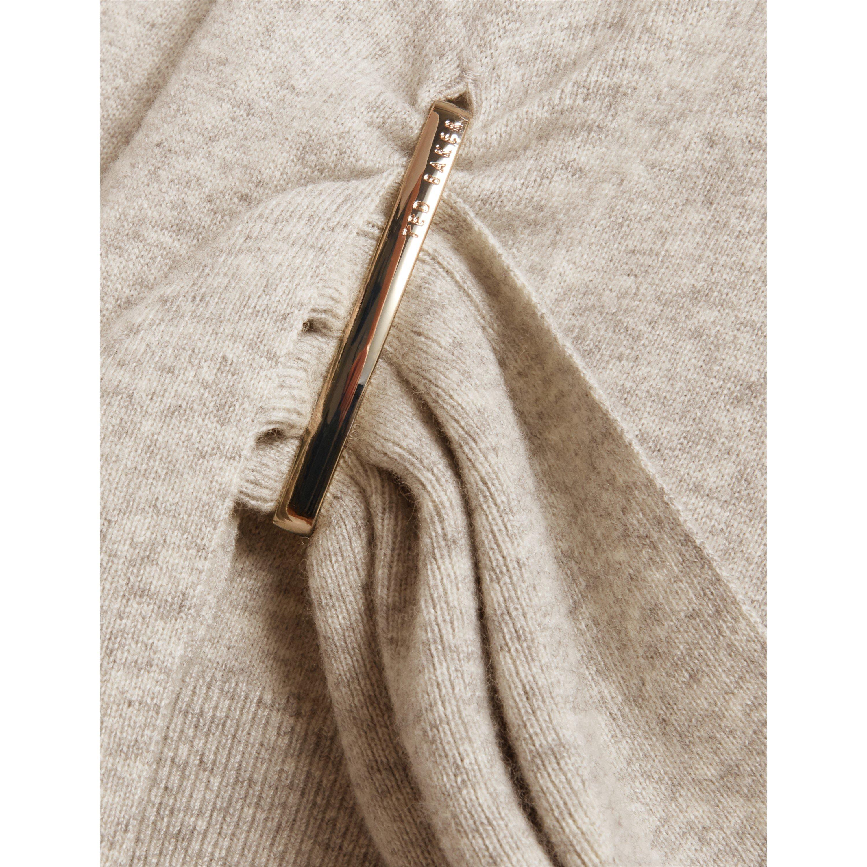 Grijs-Marl - Ted Baker - Ted Drape Jumper Ld64 - 3