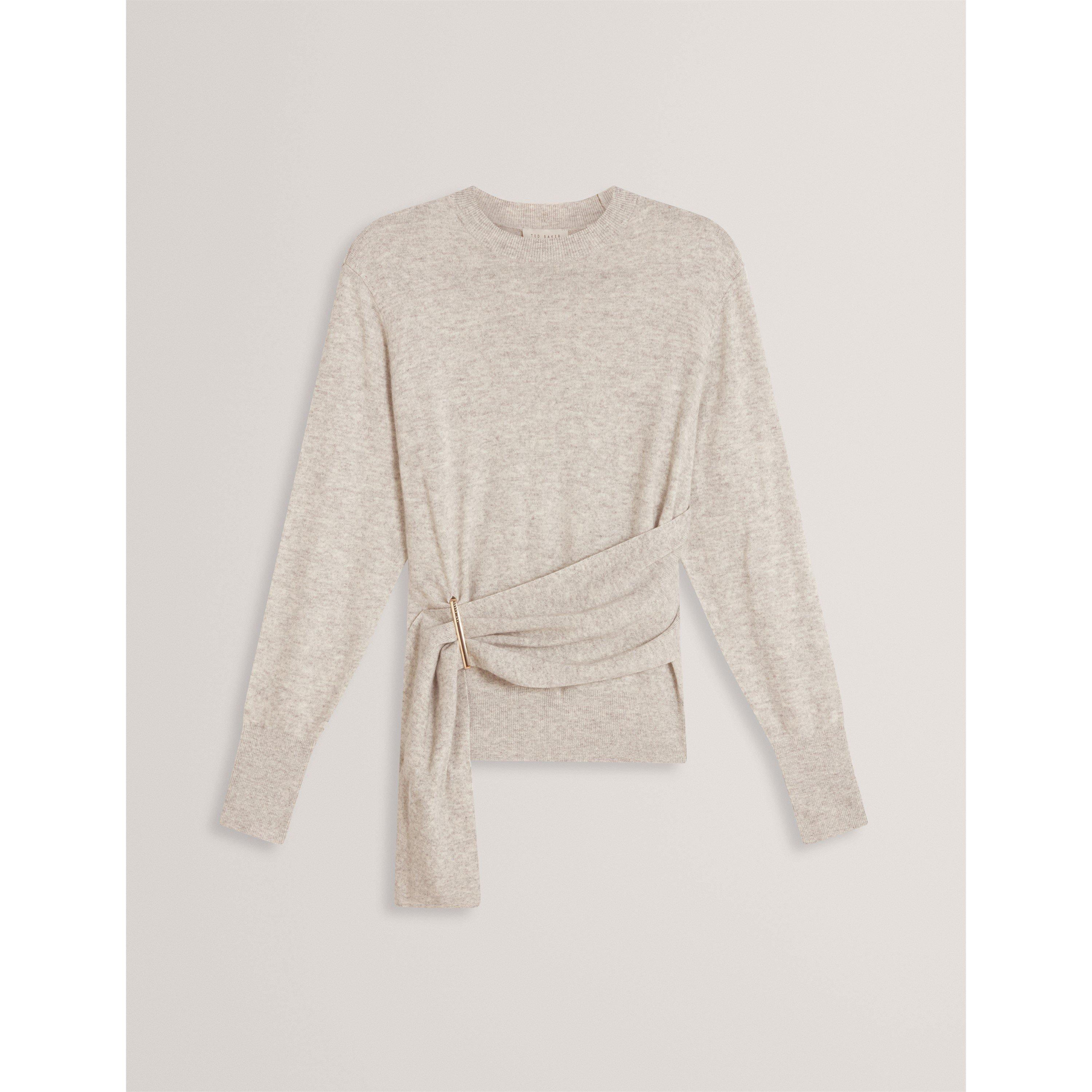 Grijs-Marl - Ted Baker - Ted Drape Jumper Ld64 - 7