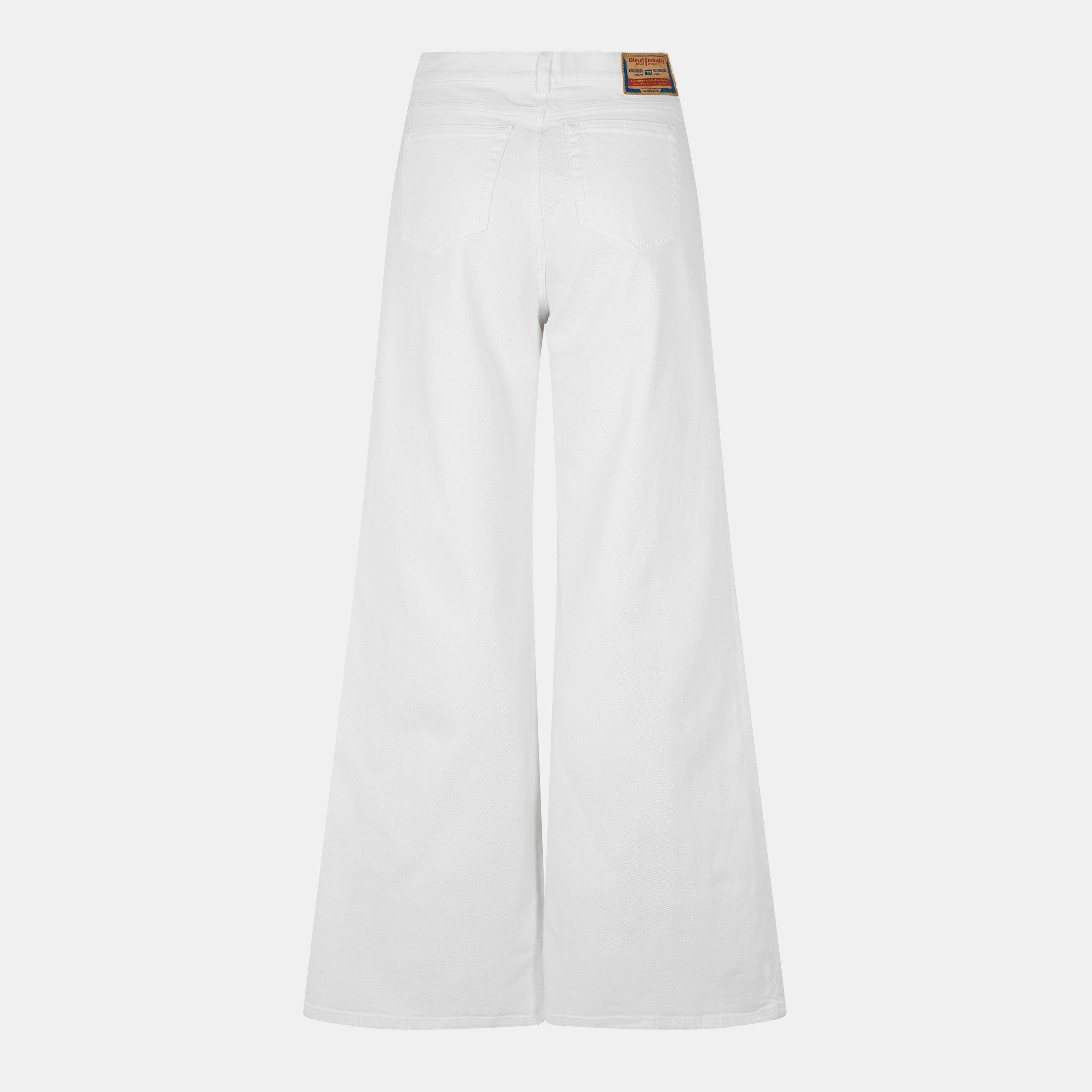 Bright White - Diesel - Women's Bootcut Jeans - 2