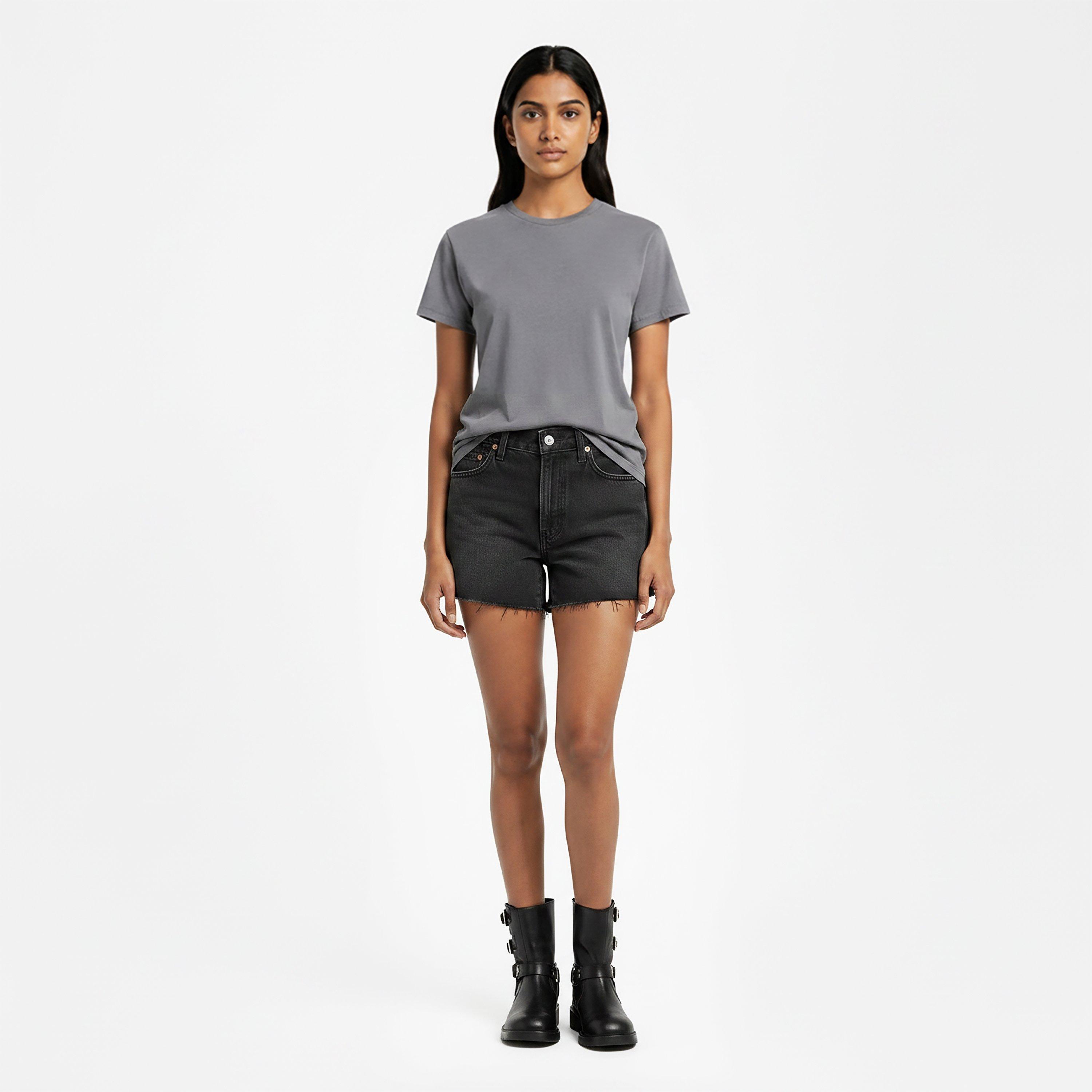 Shrink Up - Levis - Levis Ribcage Shorts Ld63 - 5