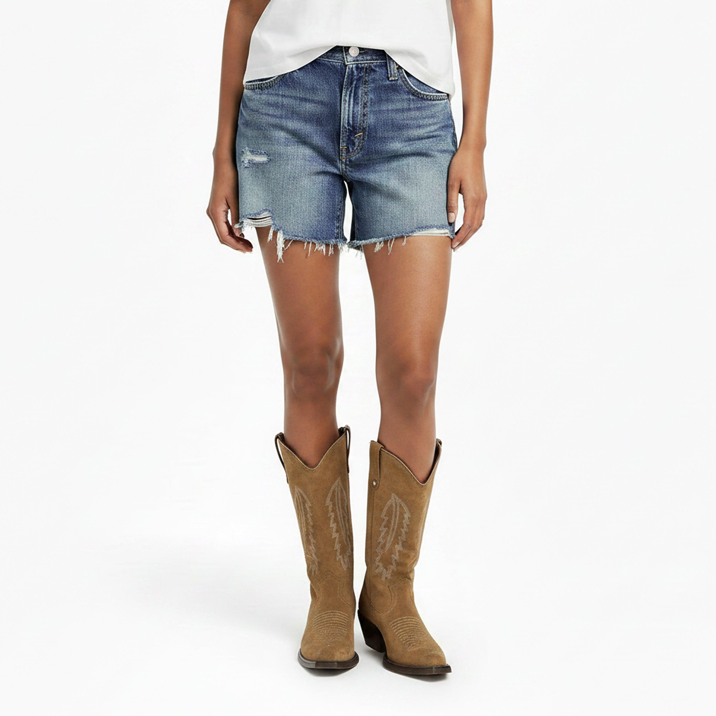 Like It Love It - Levis - Women's Ribcage Denim Shorts - 3