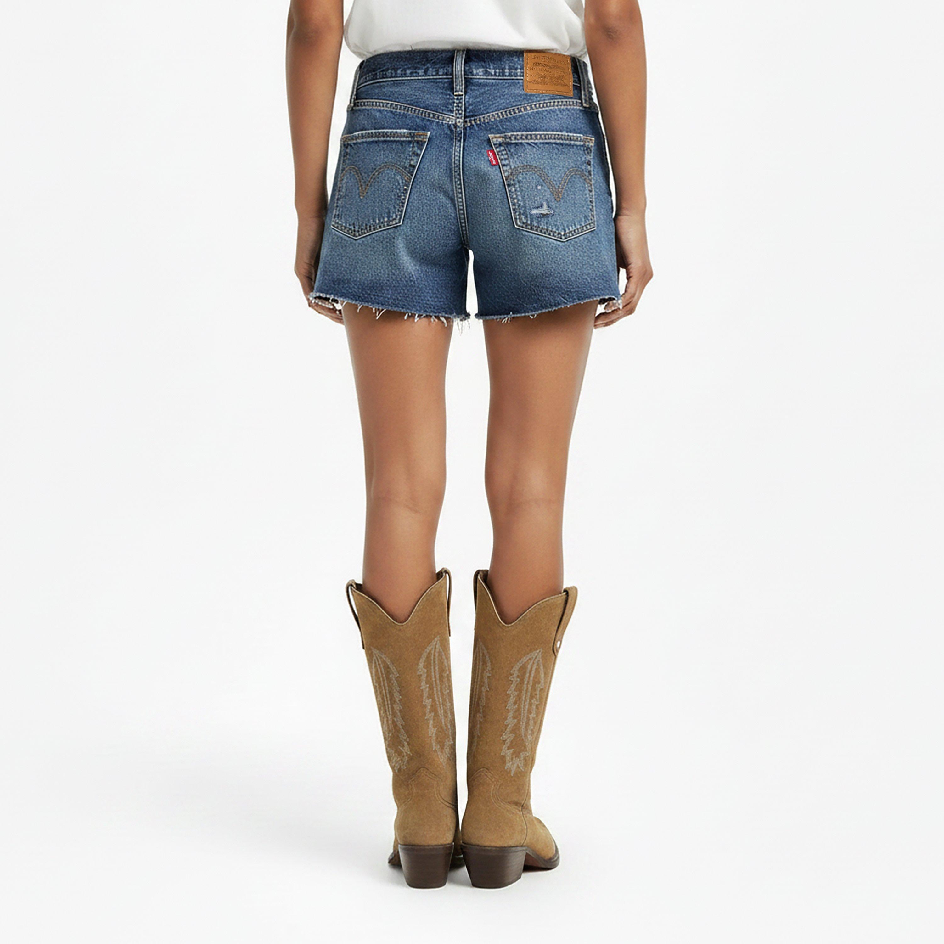 Like It Love It - Levis - Women's Ribcage Denim Shorts - 4
