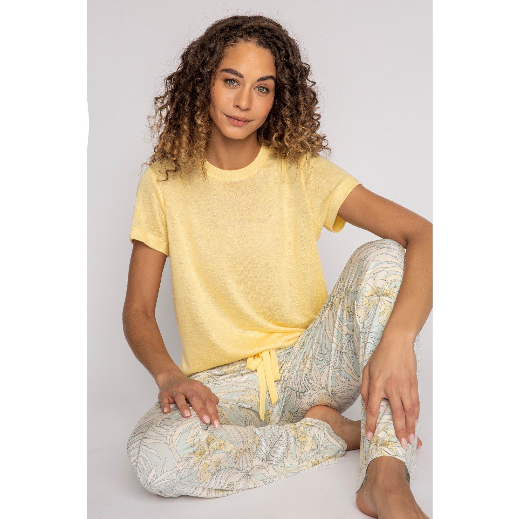 Gelb - PJ Salvage - Salvage Basics Shirt - 3