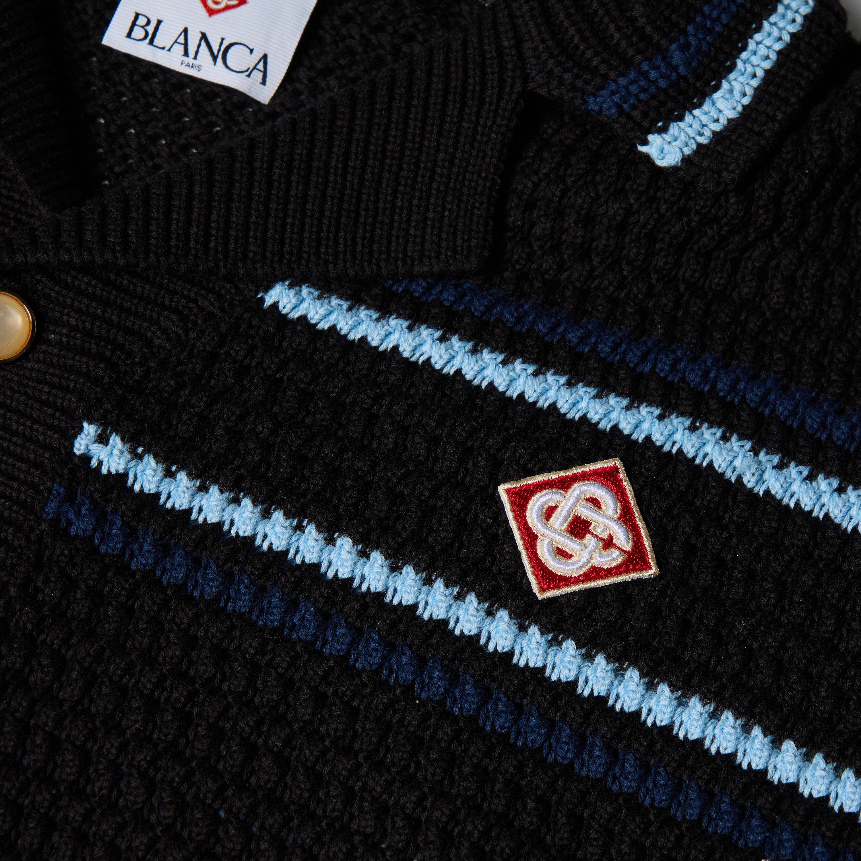 Black/Blue - Casablanca - Casa Crochet Shirt Sn62 - 3