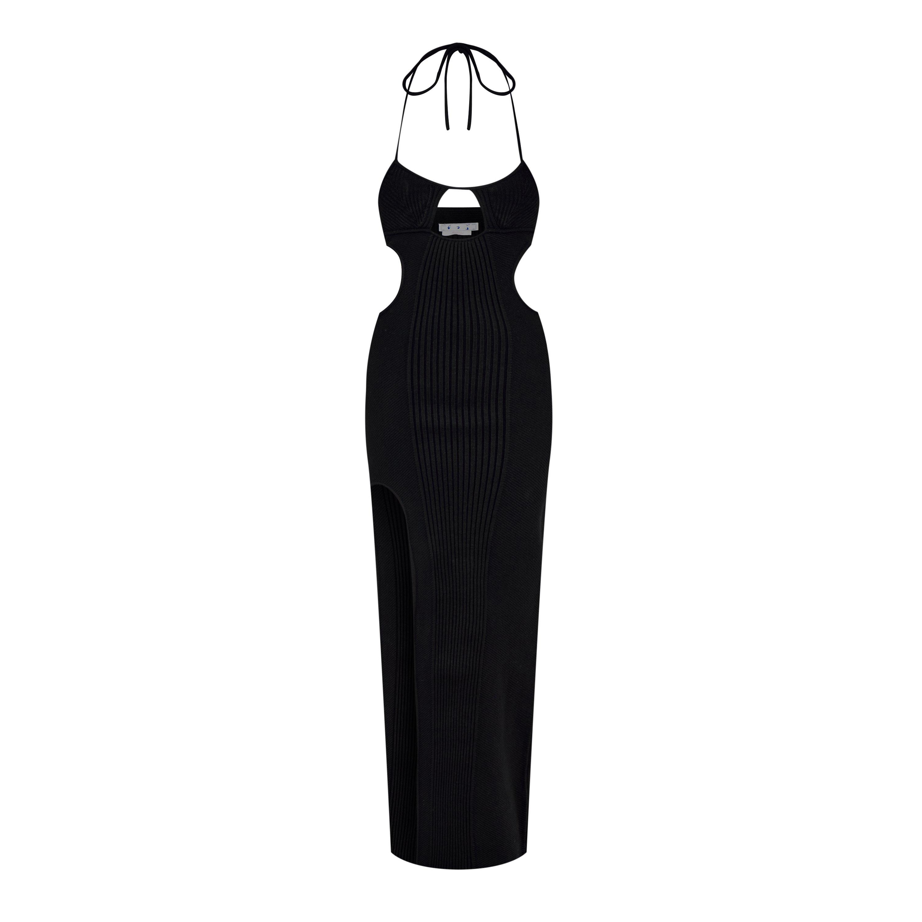 Off White Women's Knit Maxi Dress