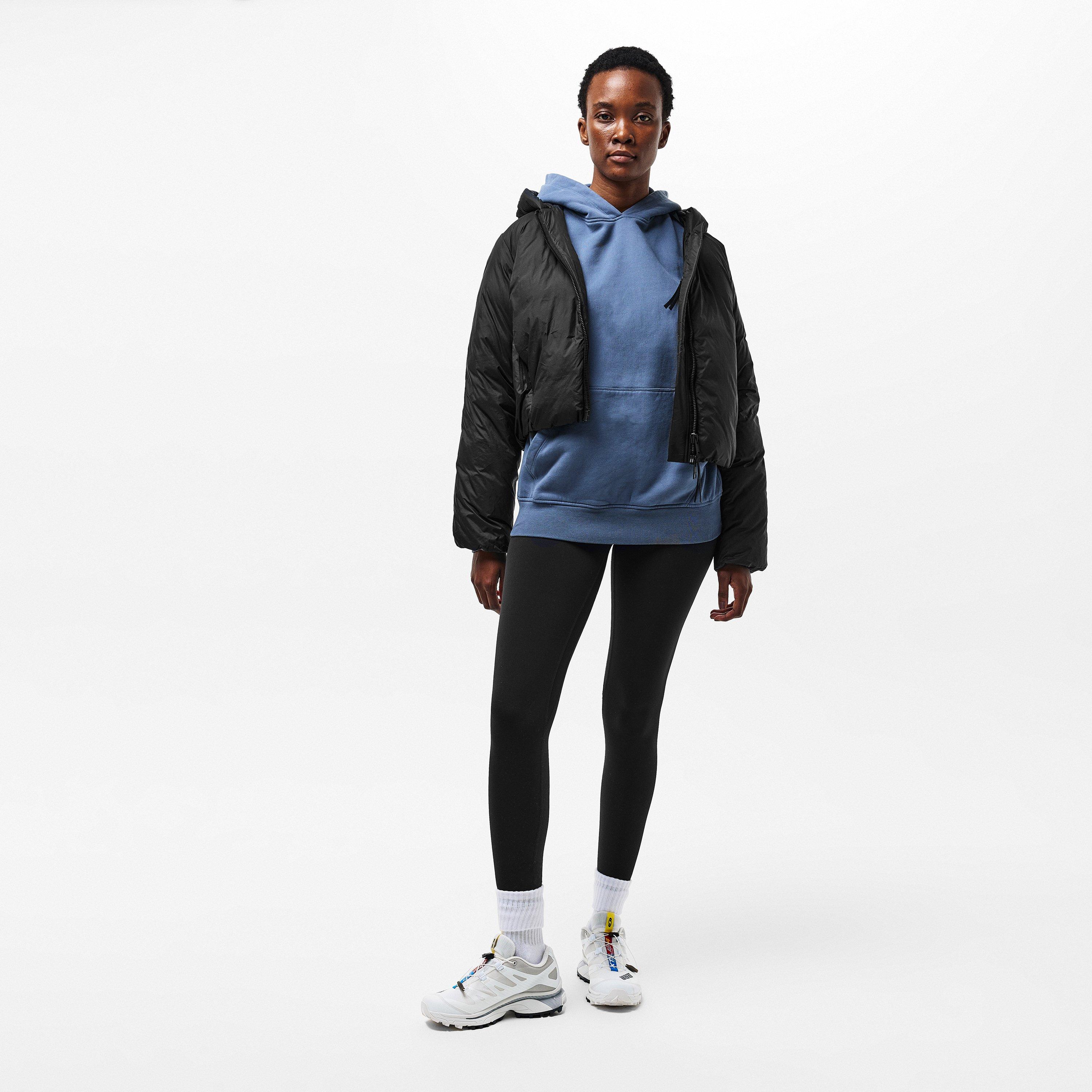 Black Noir - Canada Goose - Women's Elba Hooded Water-Resistant Short Puffer Jacket - 6