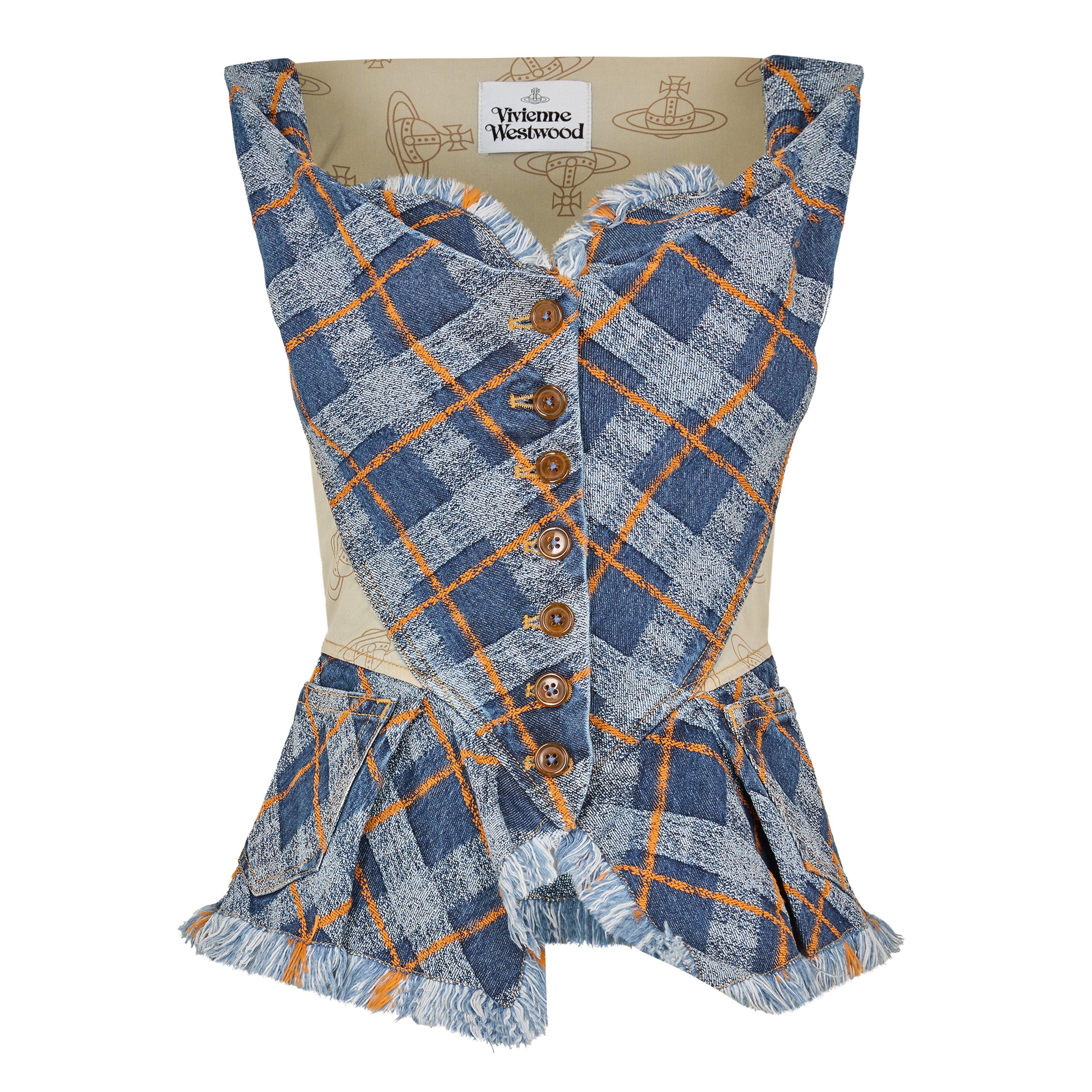Blue - Vivienne Westwood - Viv Monday Vest Ld54 - 1