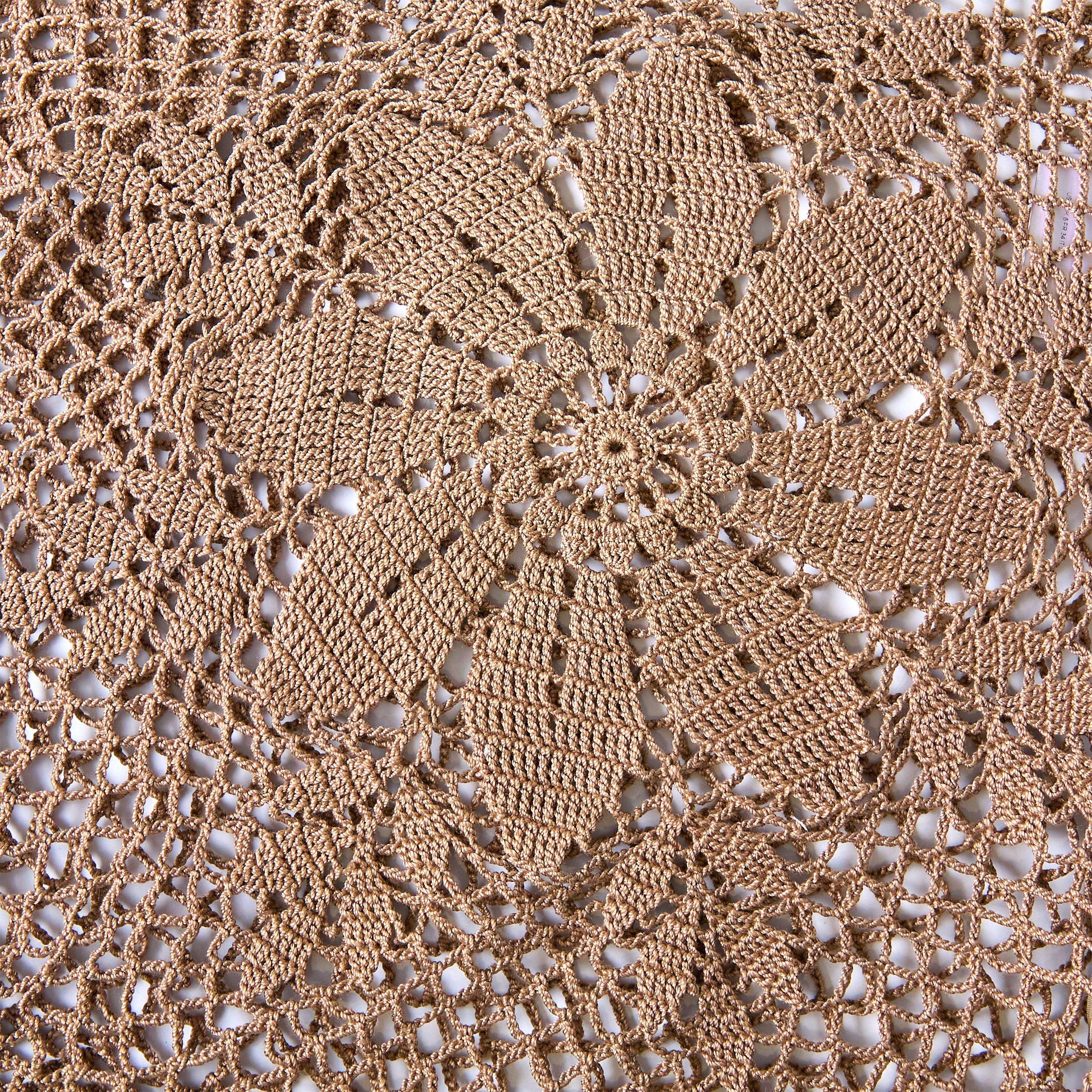 Brown - Magda Butrym - Women's Top Crochet 05 Cut Out - 3