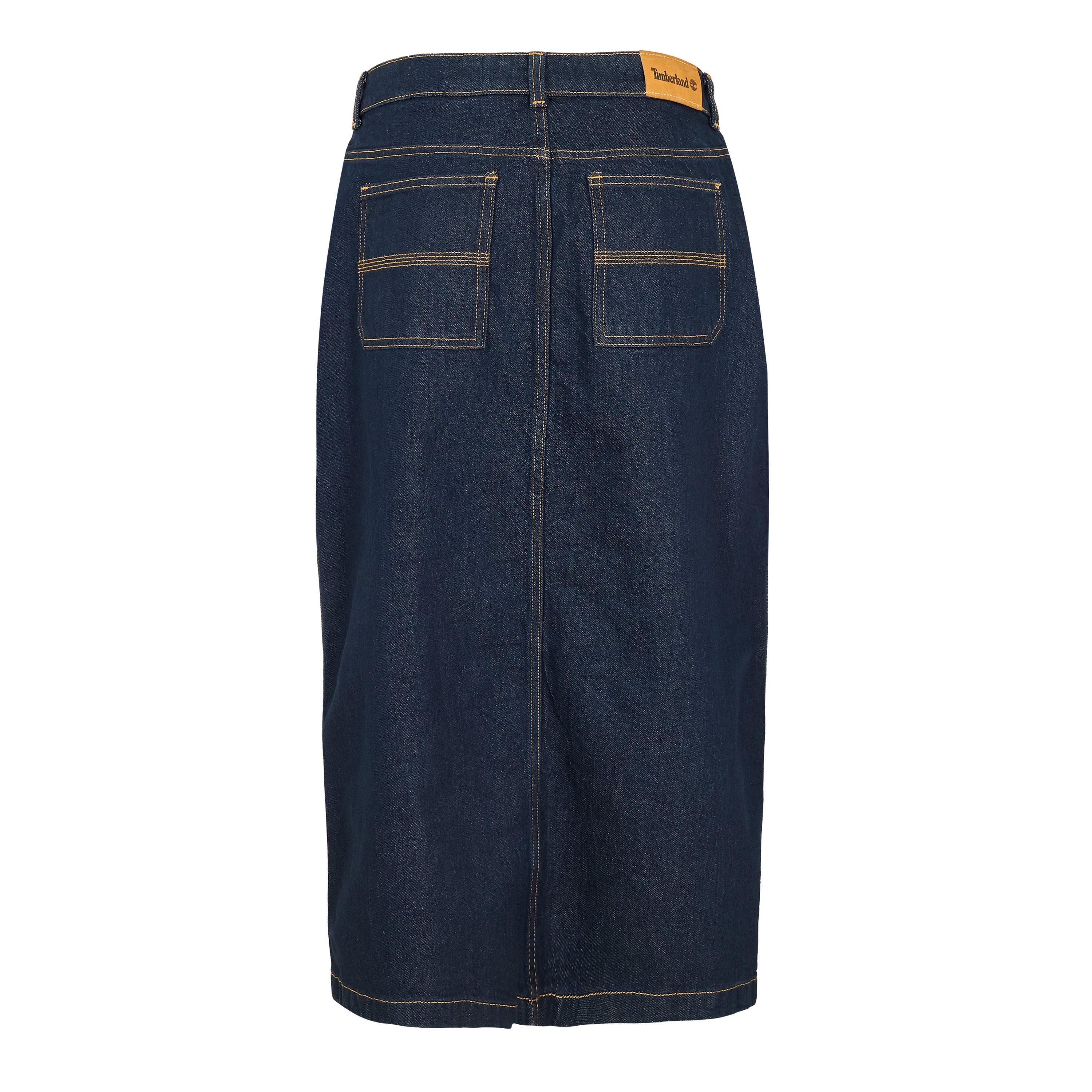 Auth Indigo - Timberland - Timberland Refibra Denim Long Skirt Authentic - 2