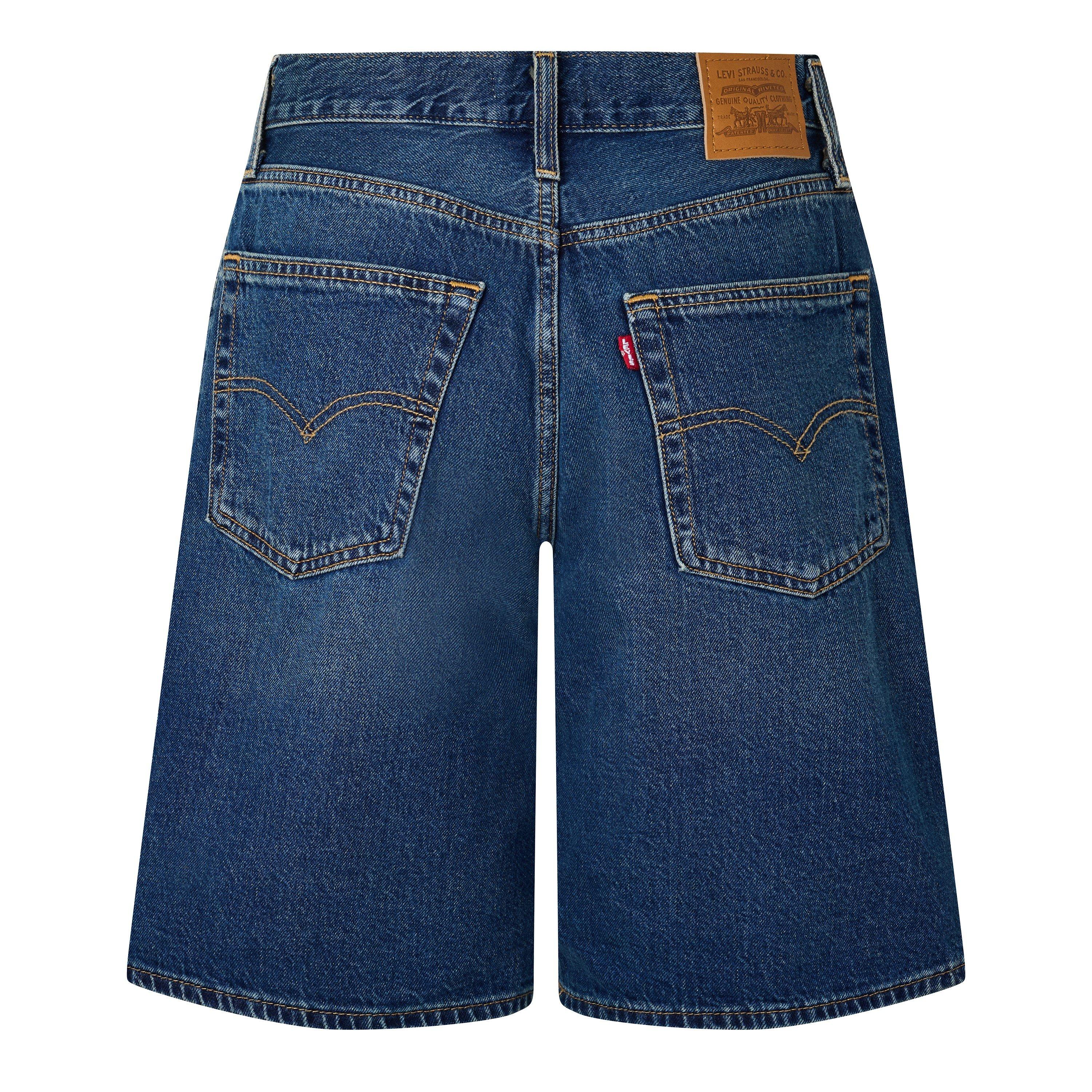 Hinged Heart - Levis - Women's Baggy Dad Denim Shorts - 2